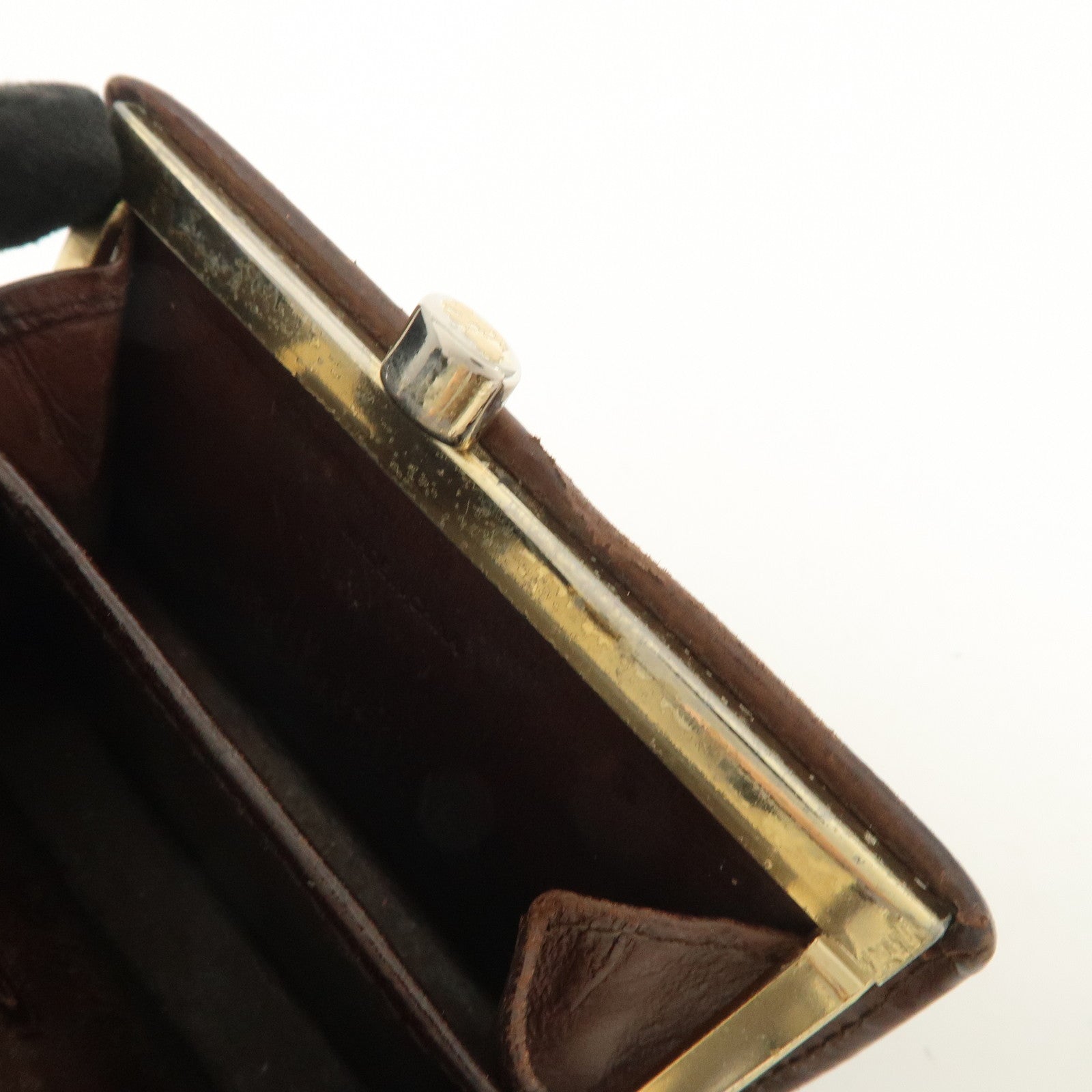 COACH Set of 3 Pouch Wallet Coin Case Brown Light Blue Black Ivory