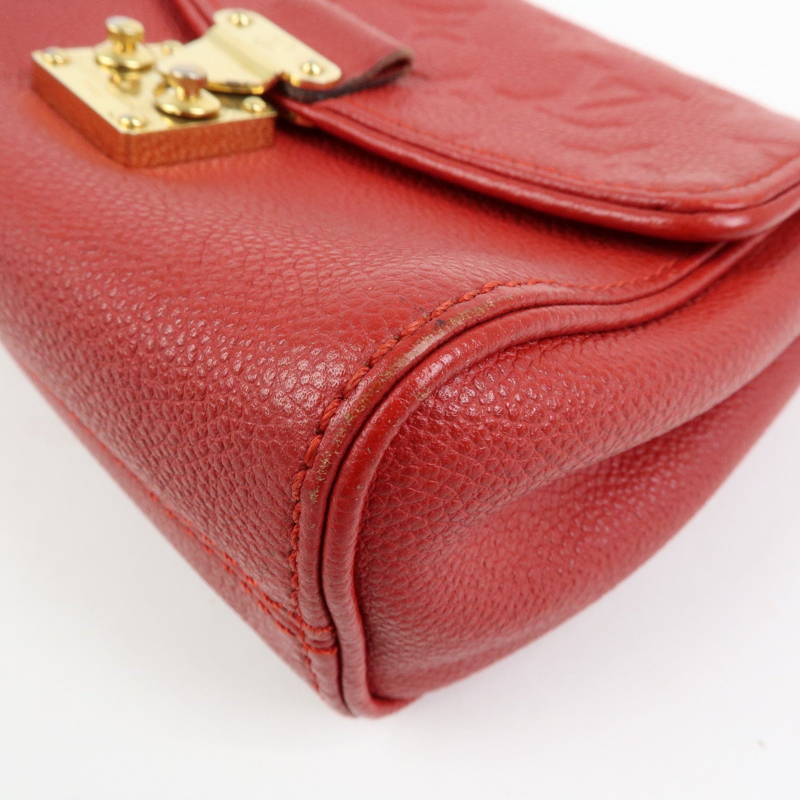 Louis Vuitton Monogram Empreinte Saint Germain BB Cerise M94553