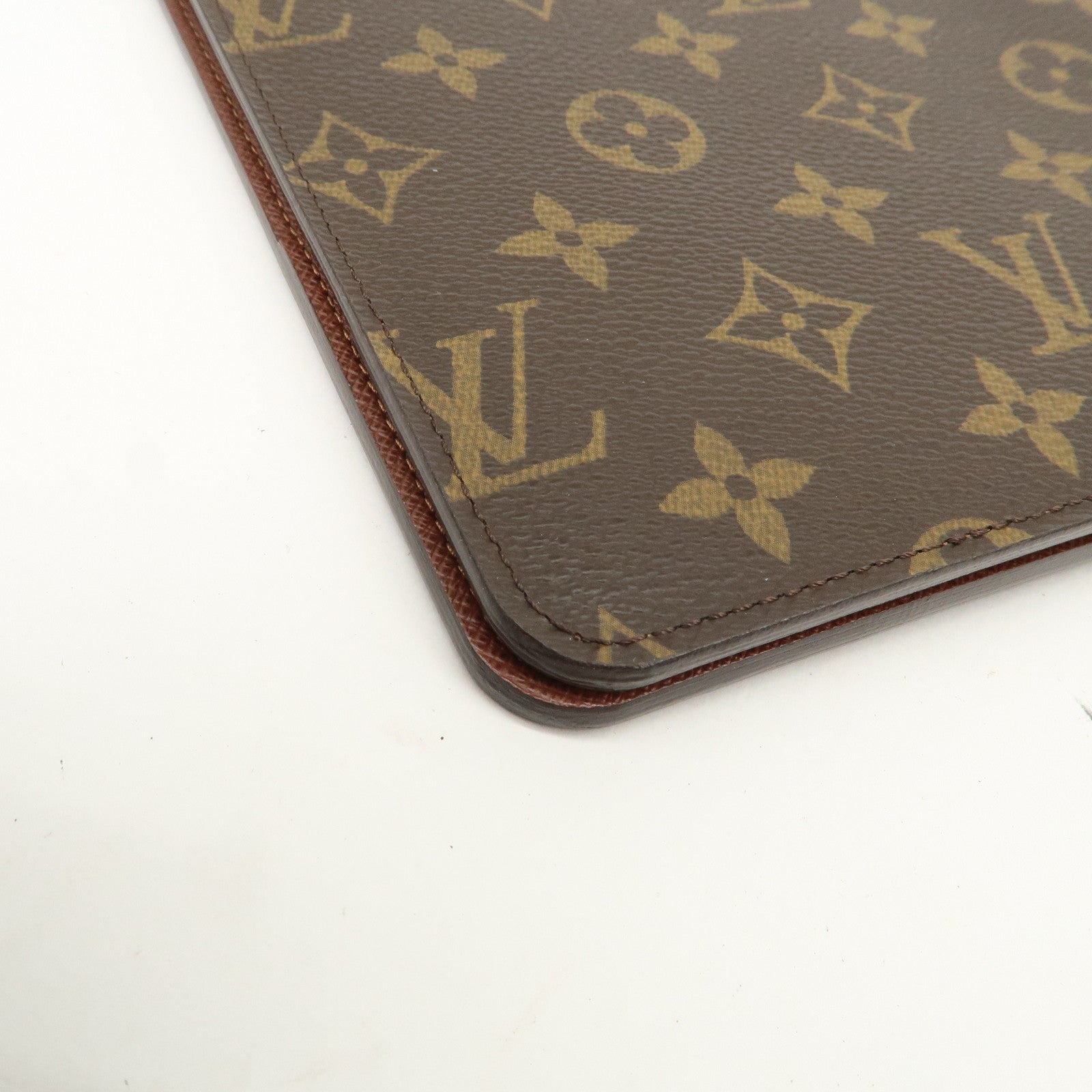 Louis Vuitton Monogram Agenda Bureau Planner Cover R20100