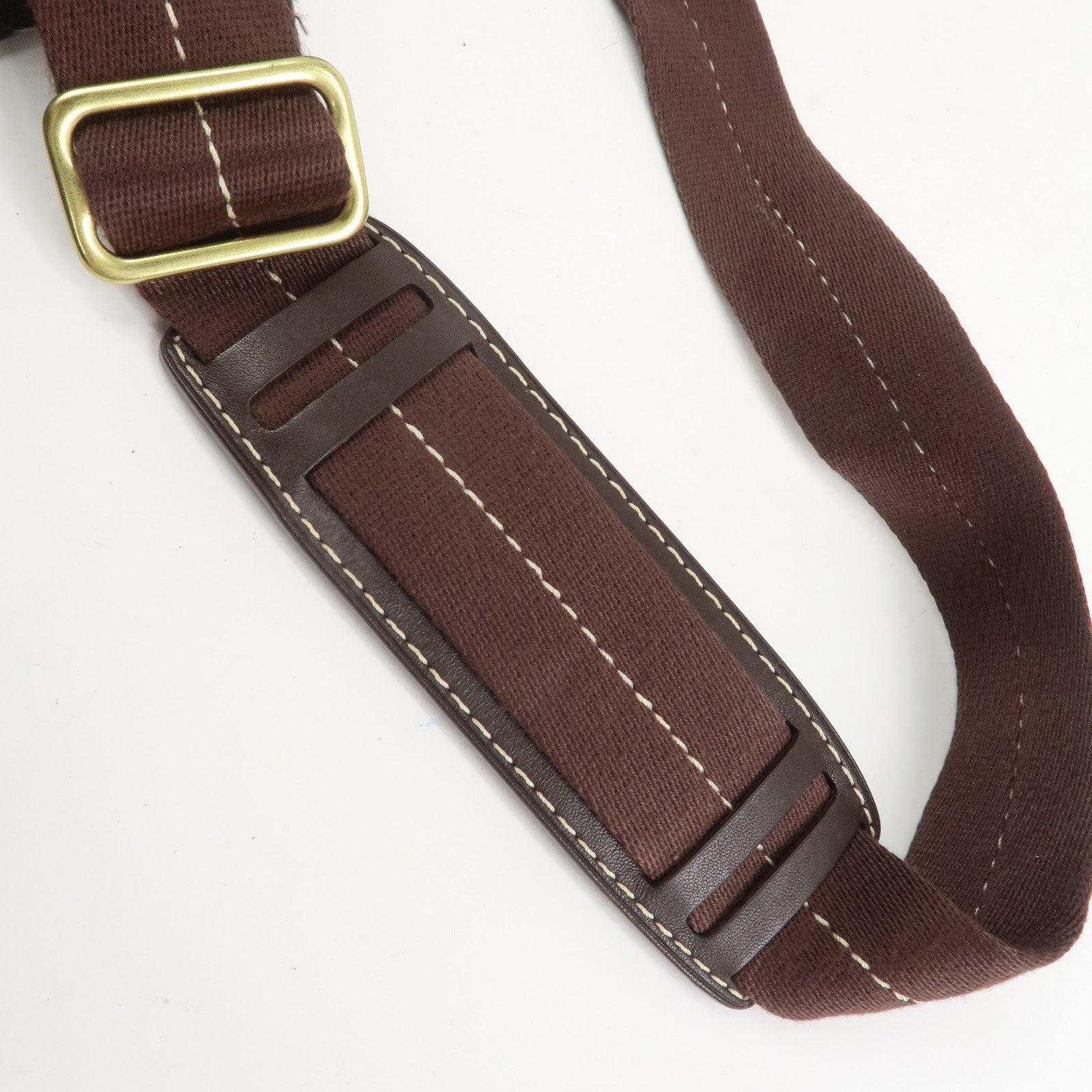 COACH Signature Canvas Leather Shoulder Crossbody Bag Beige Brown