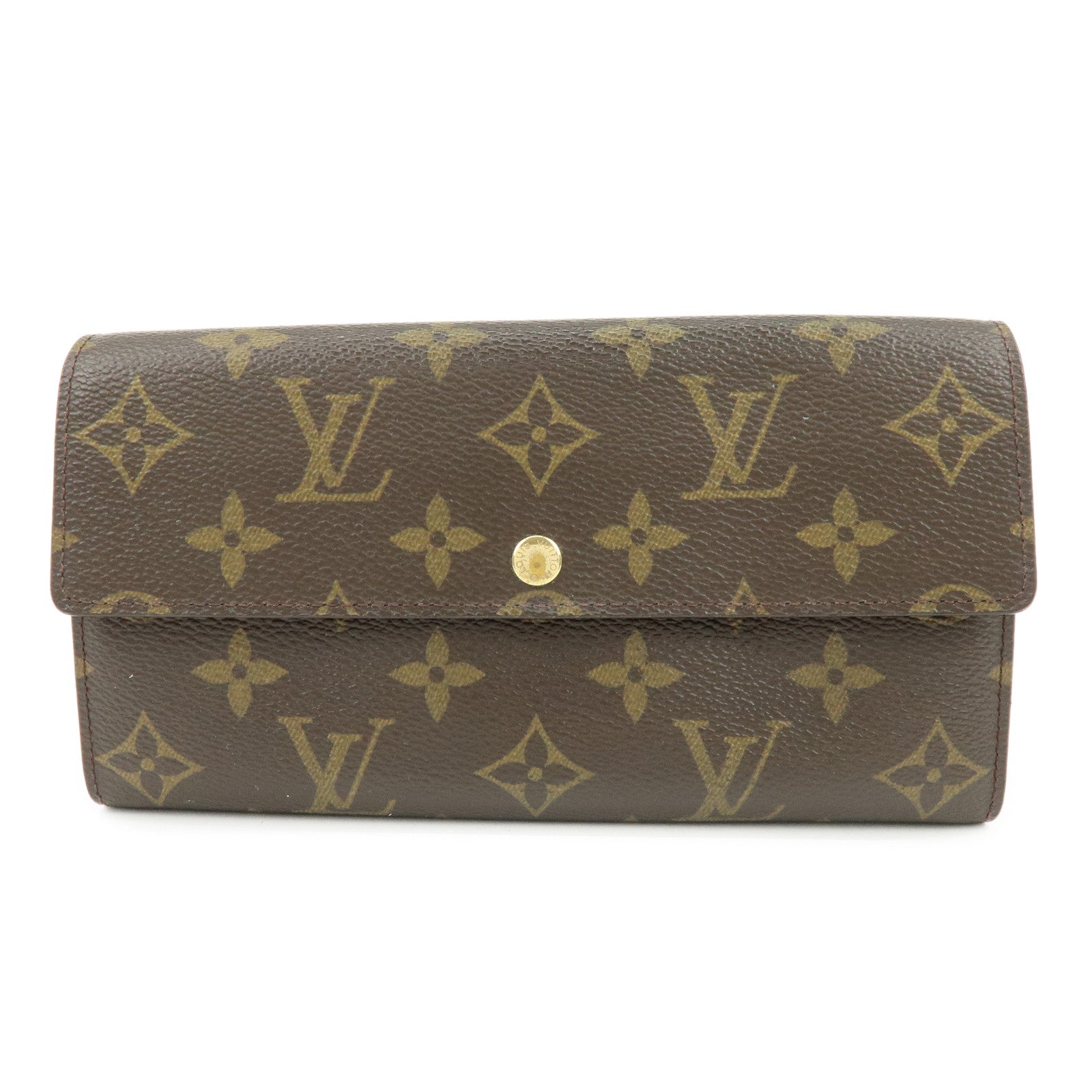 Louis Vuitton Monogram Pochette Porte Monnaie Credit Wallet M61726