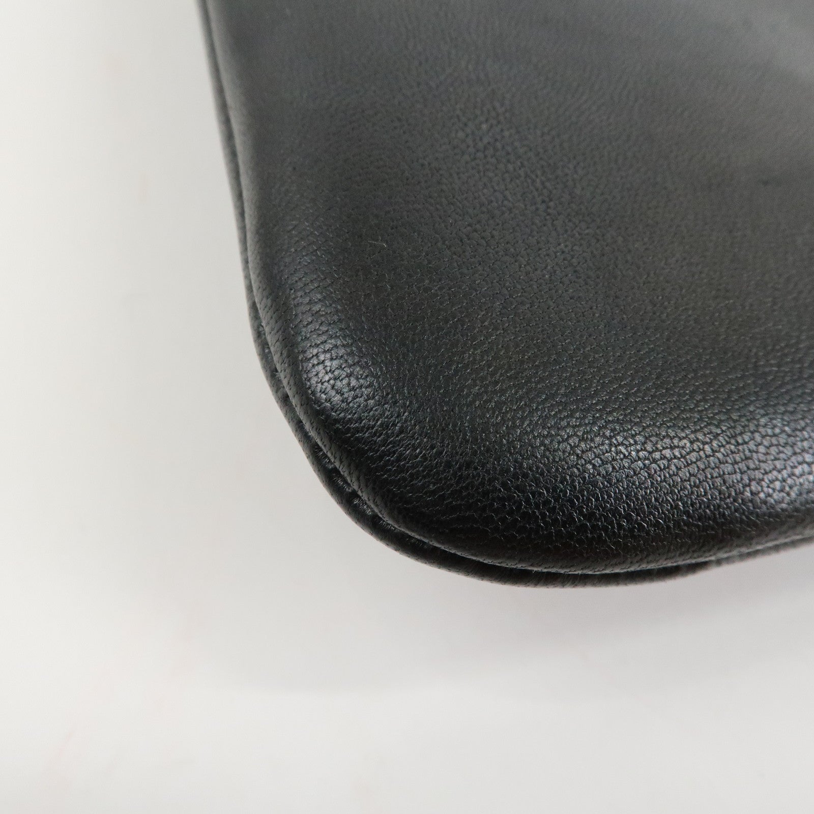 JIL SANDER Leather 2Way Shoulder Hand Bag Black J08WG0009P Used