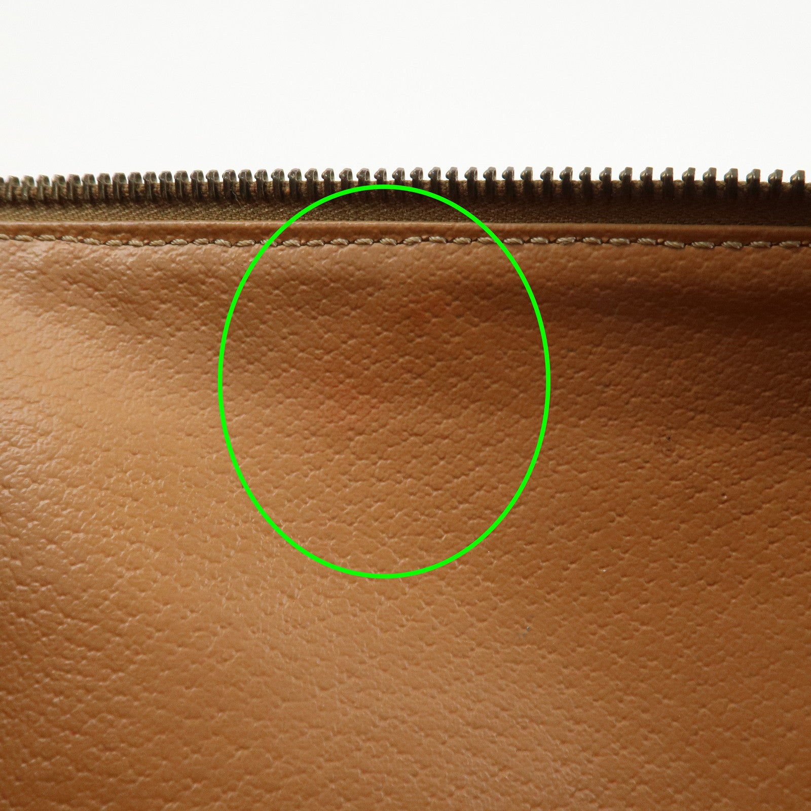CELINE Macadam PVC Leather Shoulder Bag Hand Bag Brown