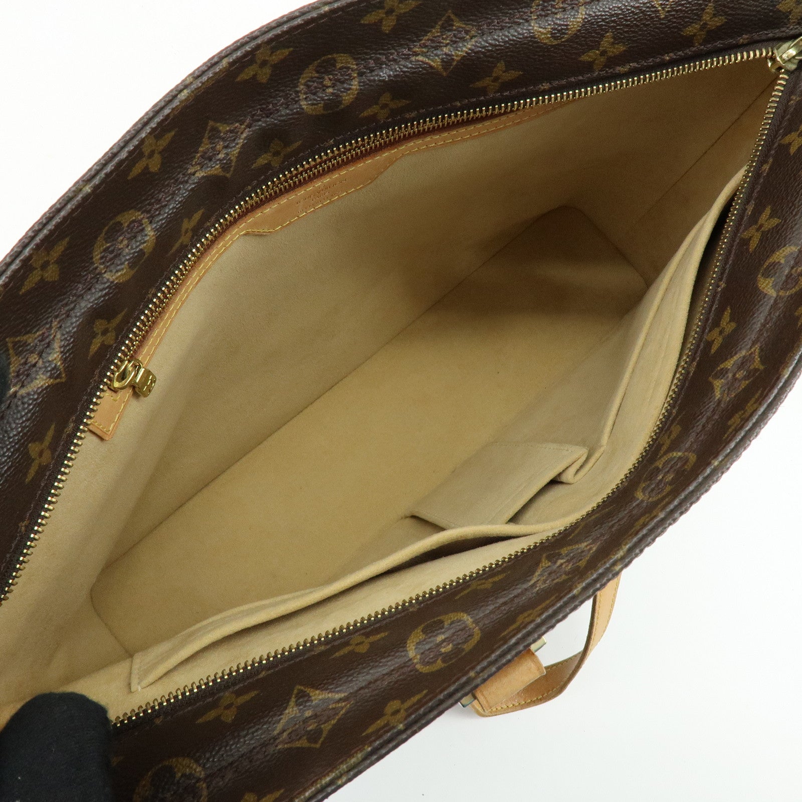 Louis Vuitton Monogram Luco Tote Bag Shoulder Bag Brown M51155