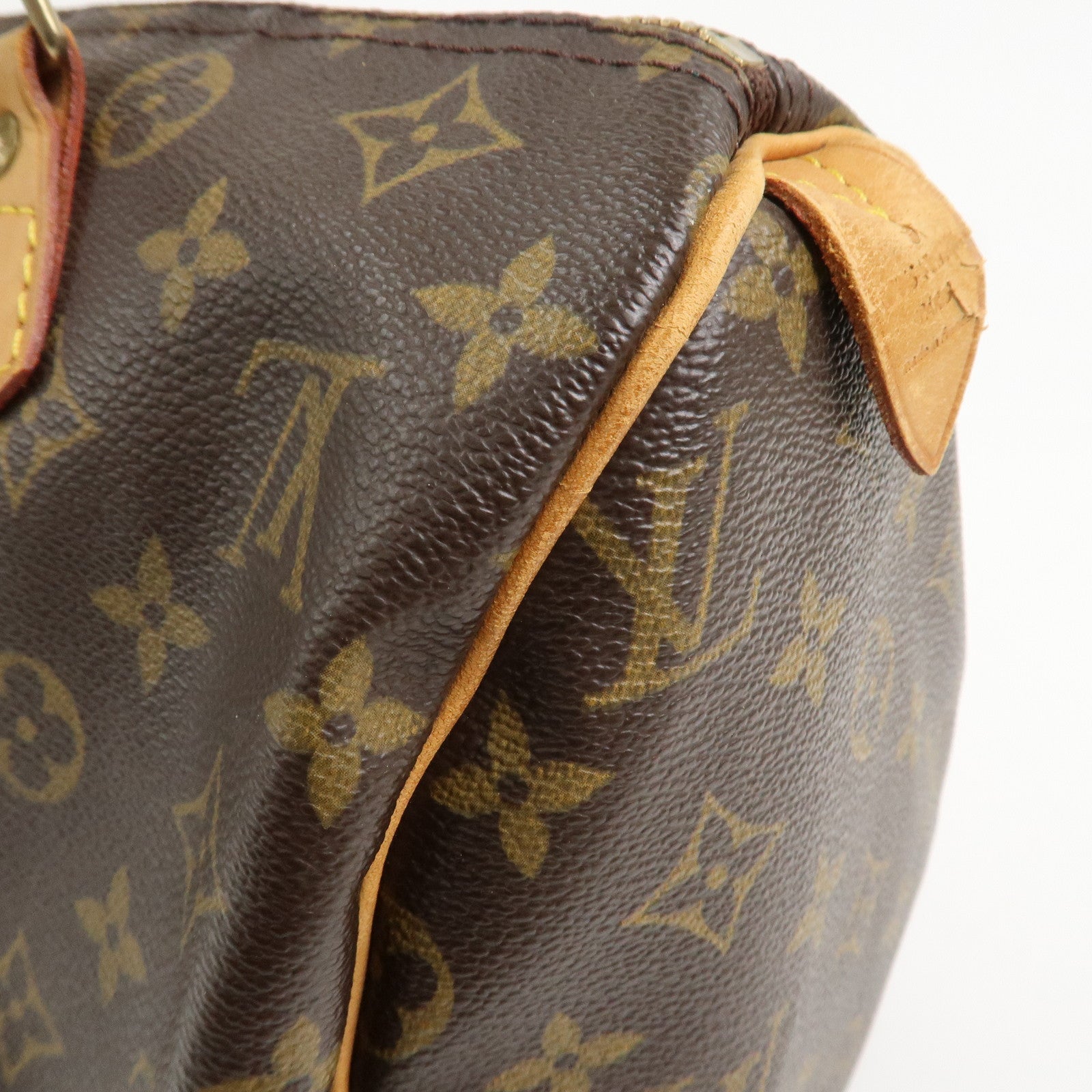 Louis Vuitton Monogram Speedy 30 Boston Bag Hand Bag Brown M41526