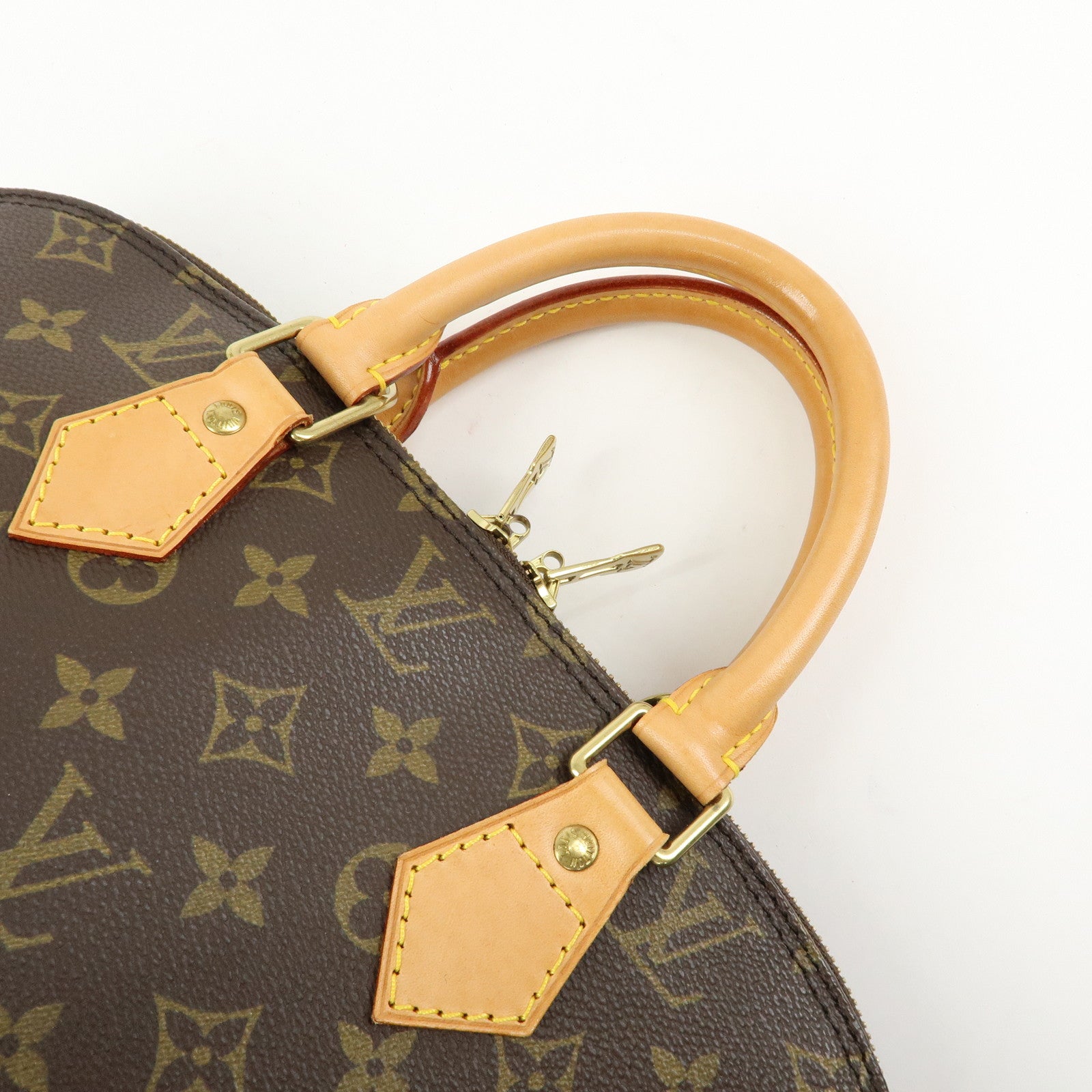 Louis Vuitton Monogram Alma Hand Bag Brown M51130