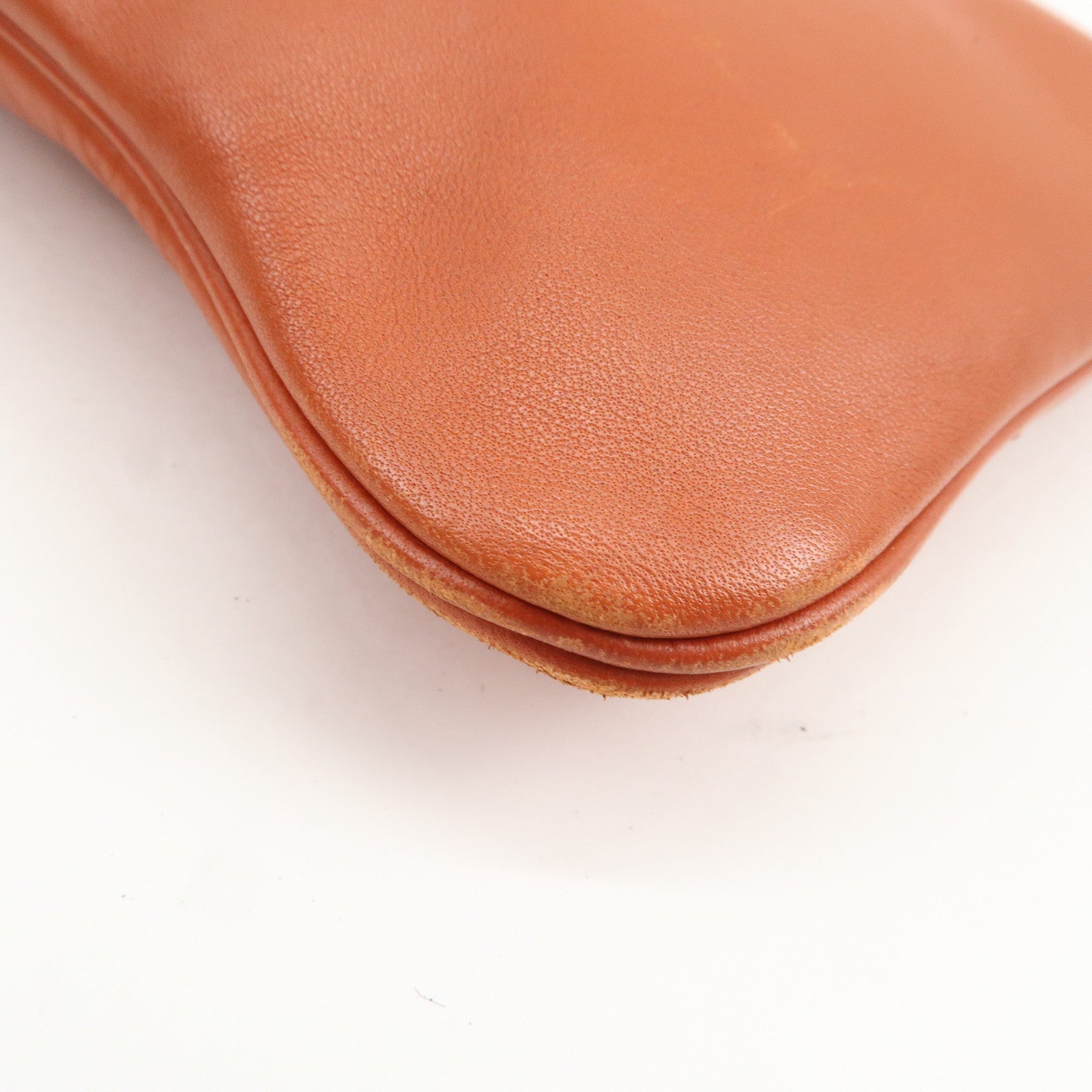 HERMES Aline Mini Shoulder Bag Crossbody Bag C Stamped Brown
