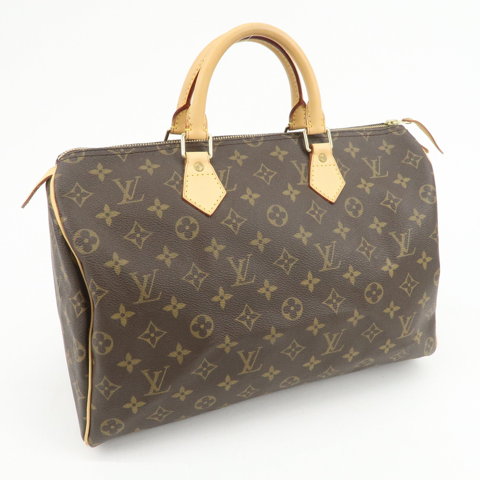 Louis Vuitton Monogram Speedy 35 Boston Bag Hand Bag M41524