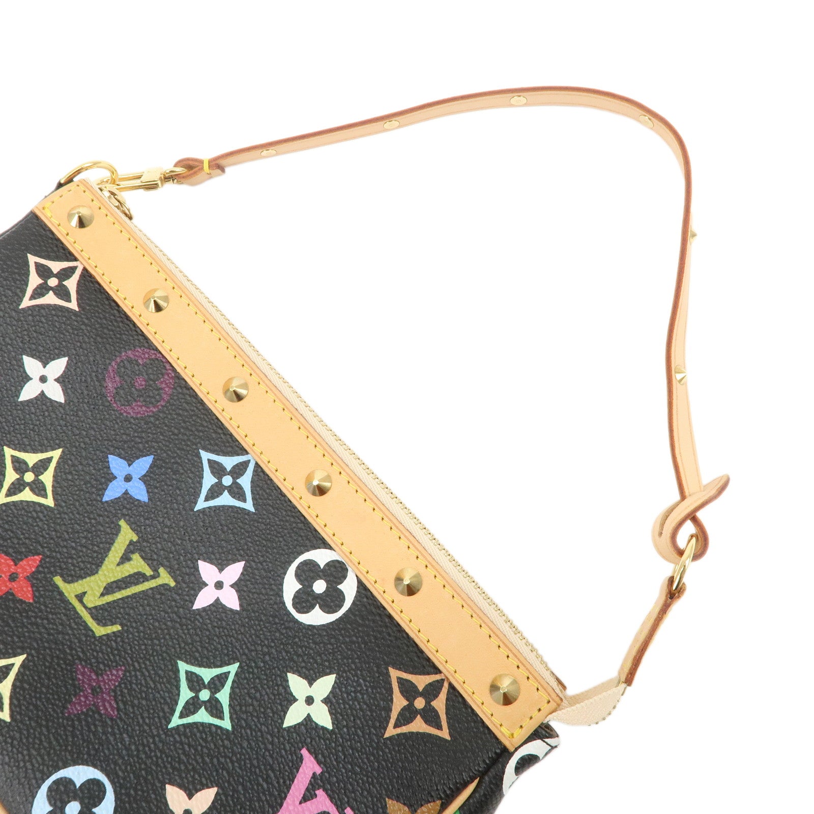 Louis Vuitton Monogram Multicolor Pochette Accessoires Noir M92648