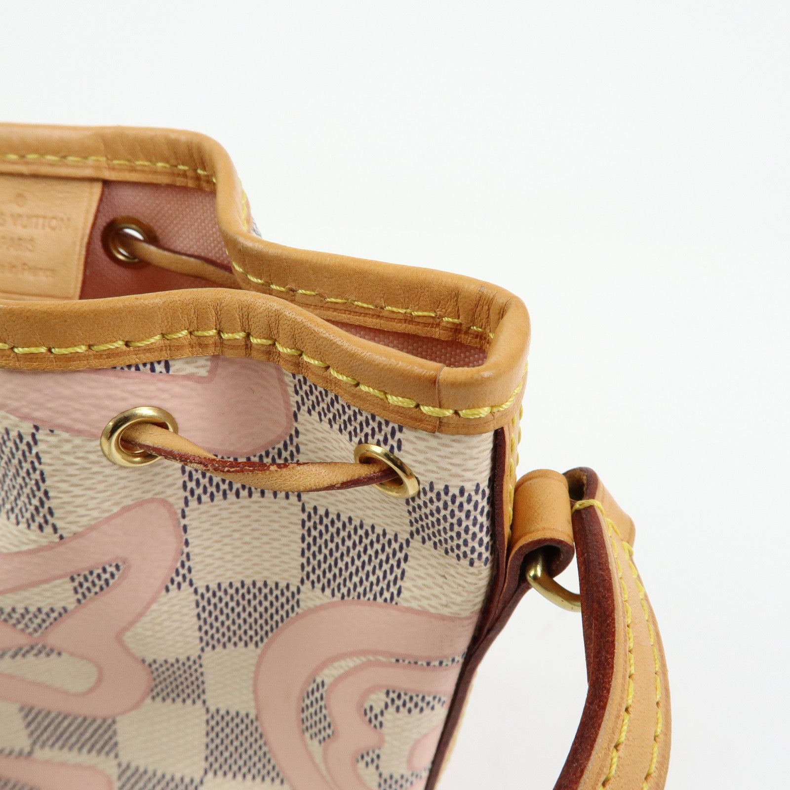 Louis Vuitton Damier Azur Tahiti Nano Noe Shoulder Bag N60052
