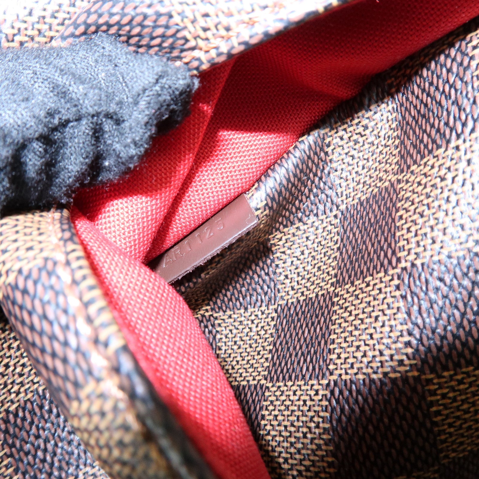 Louis Vuitton Damier Totally PM Canvas Leather Tote Hand Bag N41282