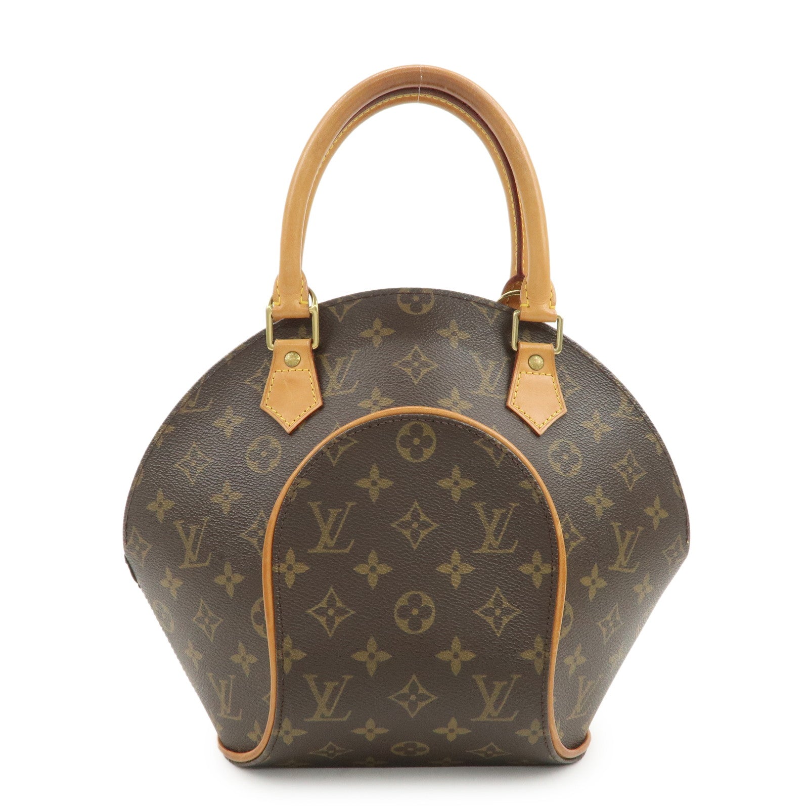 Louis Vuitton Monogram Canvas Ellipse PM Hand Bag Brown M51127