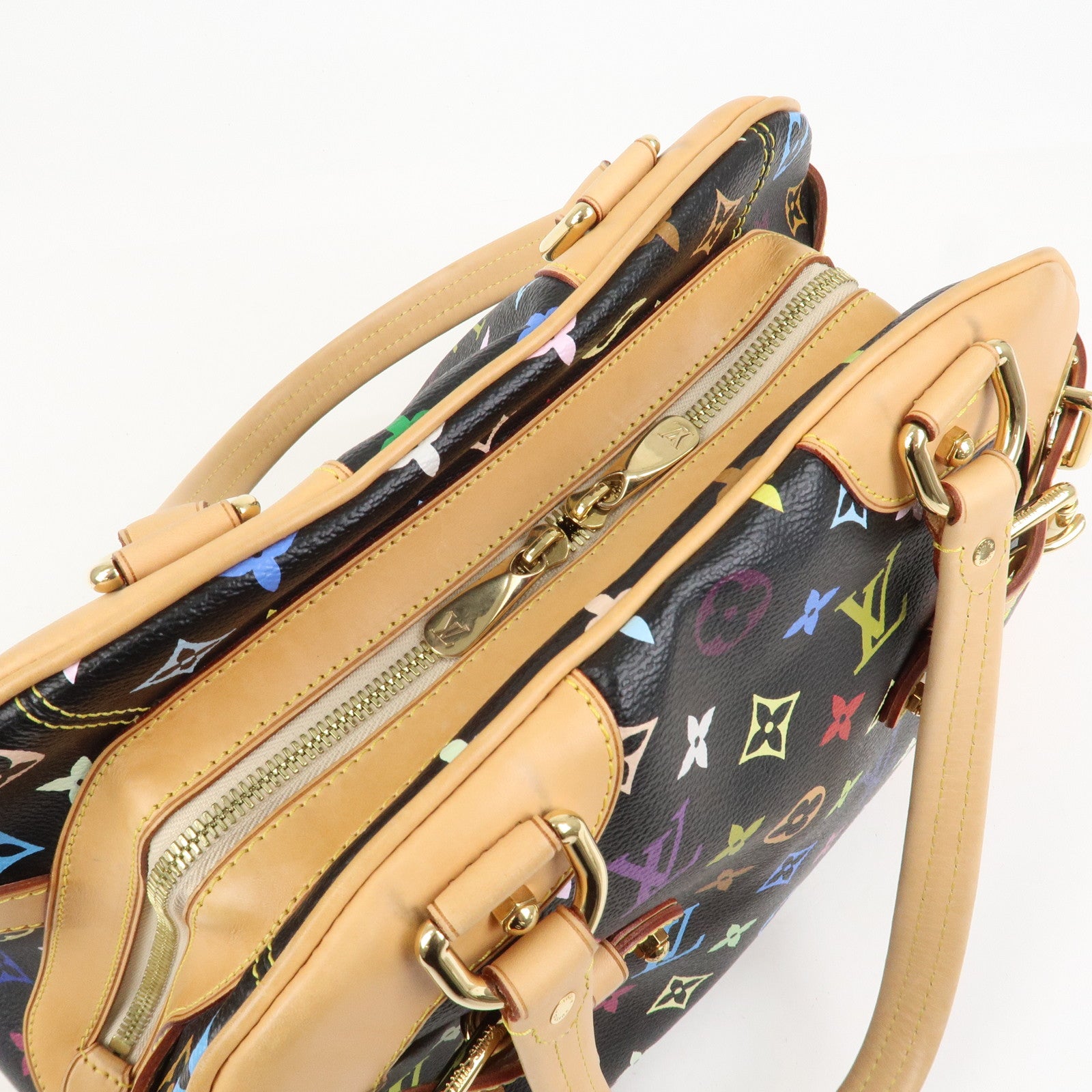 Louis Vuitton Monogram Multicolor Claudia Hand Bag M40194