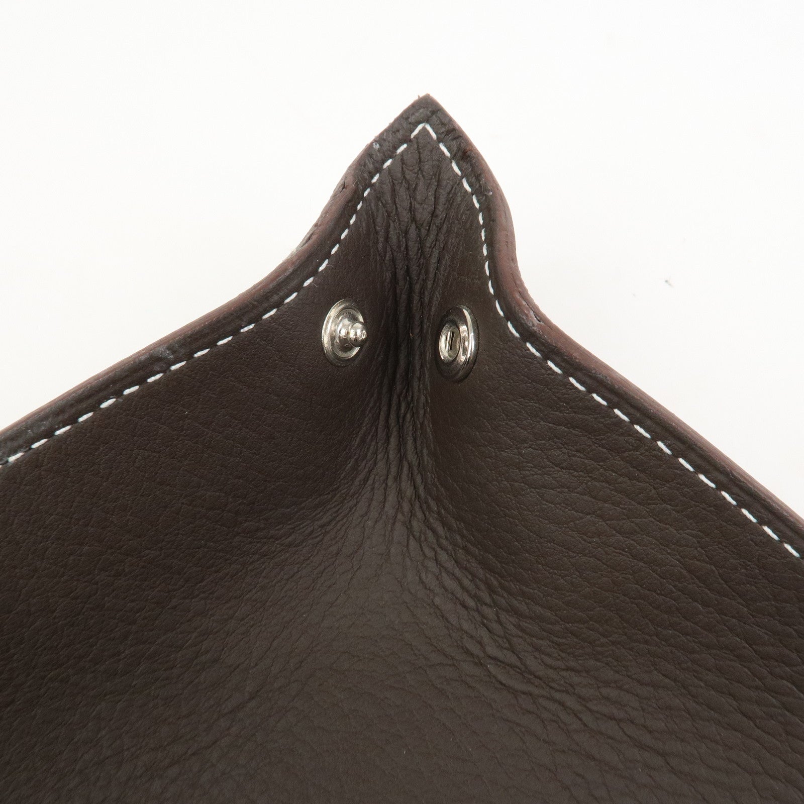 HERMES Mises et Relances Desk Taurillon Leather Mail Tray U Stamped