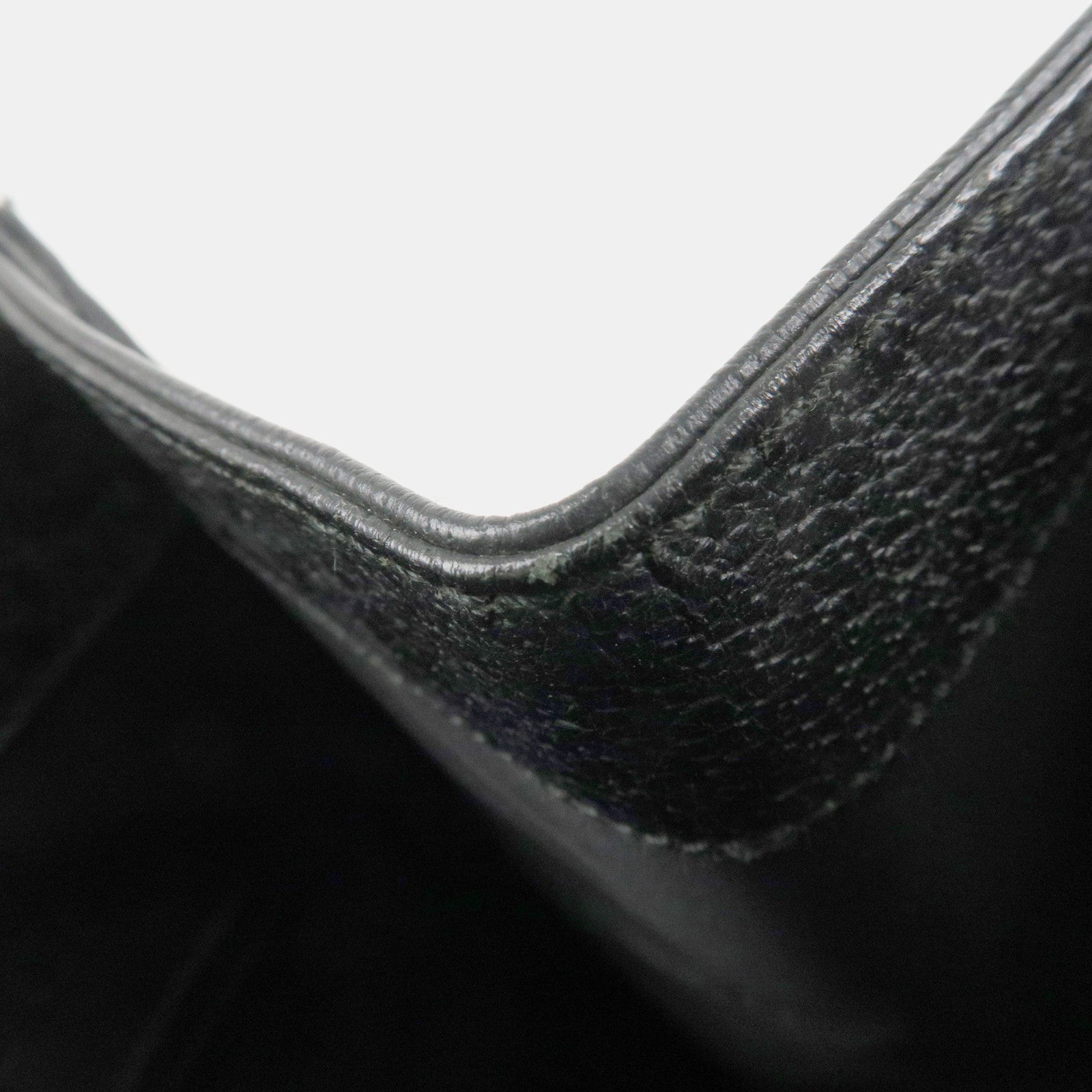 GUCCI Jackie Leather Shoulder bag Tote Bag 002.1073 Black Silver HDW Used