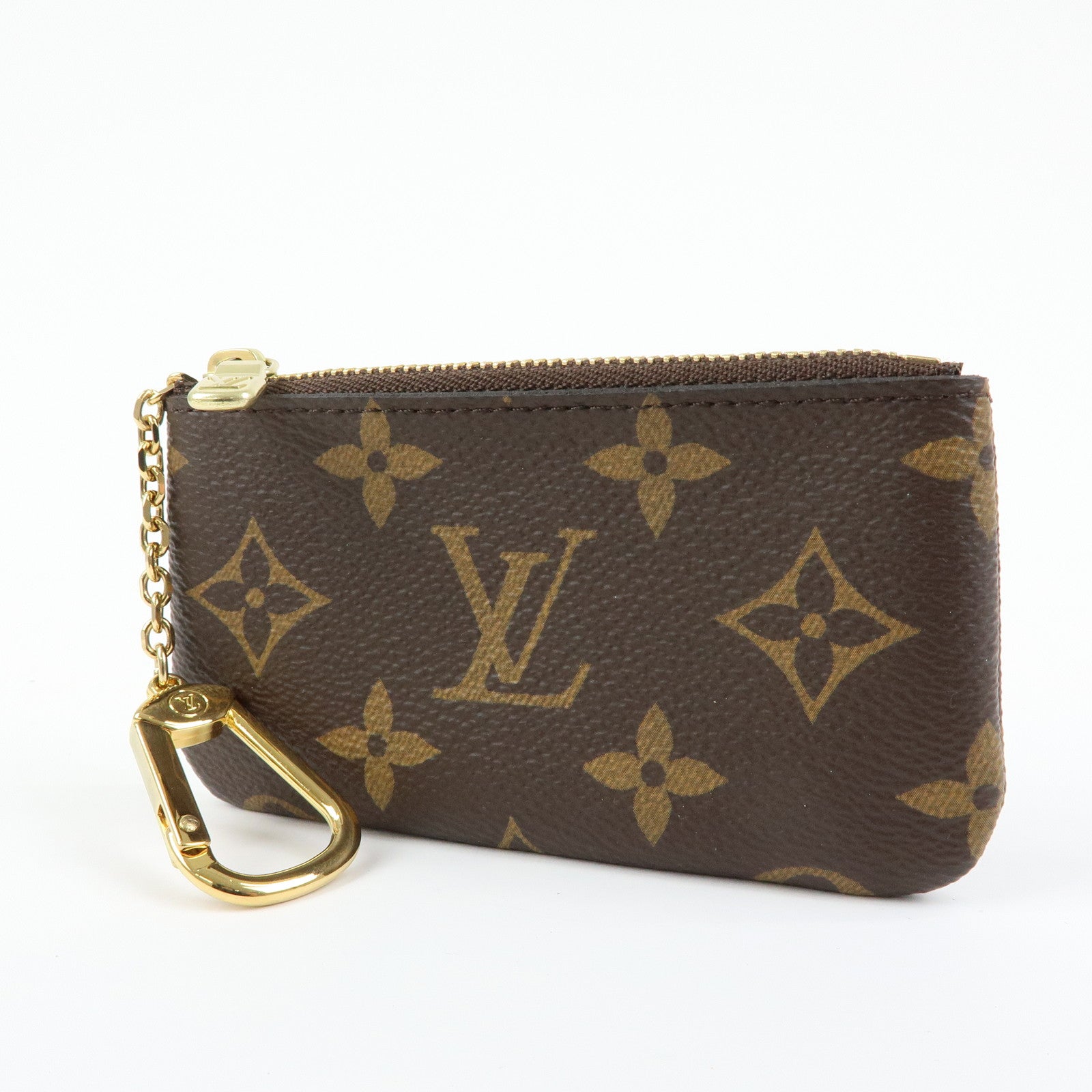 Louis Vuitton Monogram Pochette Cles Coin Case Key Case M62650