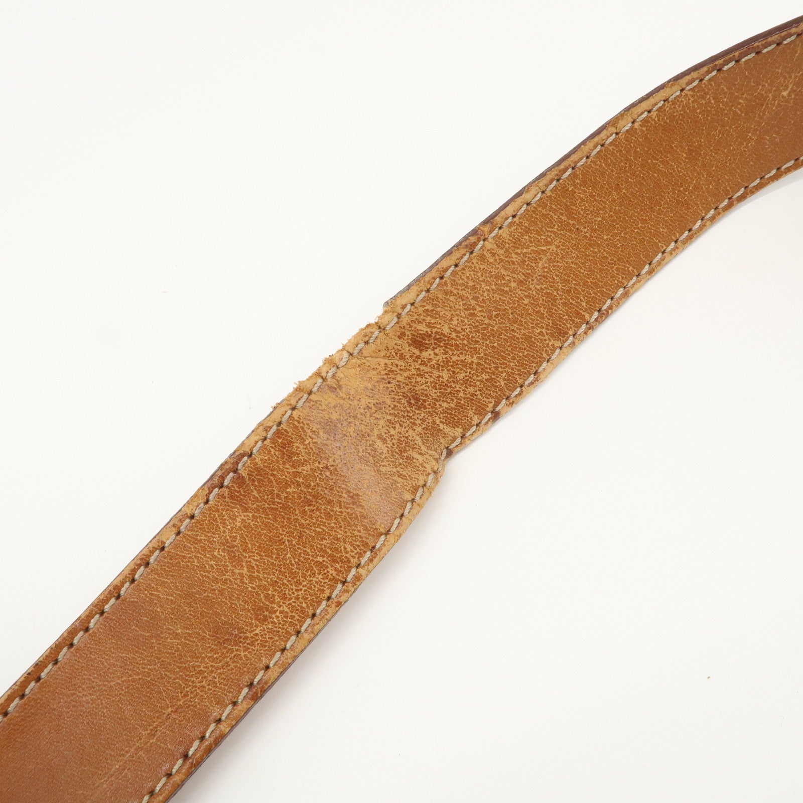 CELINE Macadam PVC Leather Tote Bag Shoulder Bag Brown