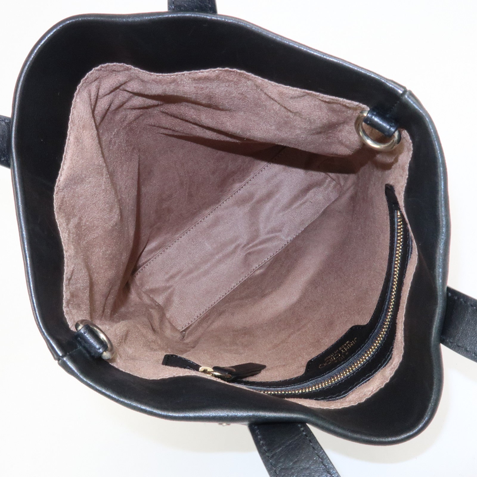 JIMMY CHOO Studs Leather 2Way Bag Shoulder Bag Japan Ltd