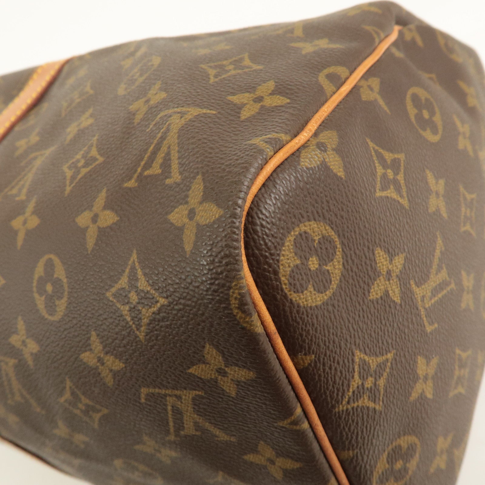 Louis Vuitton Monogram Keep All 45 Boston Bag Brown M41428
