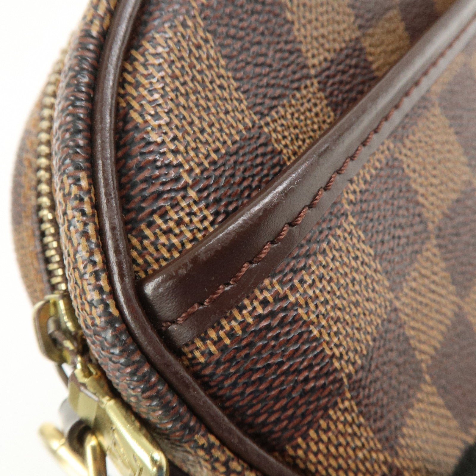 Louis Vuitton Damier Pochette Ipanema Shoulder Bag Ebene N51296