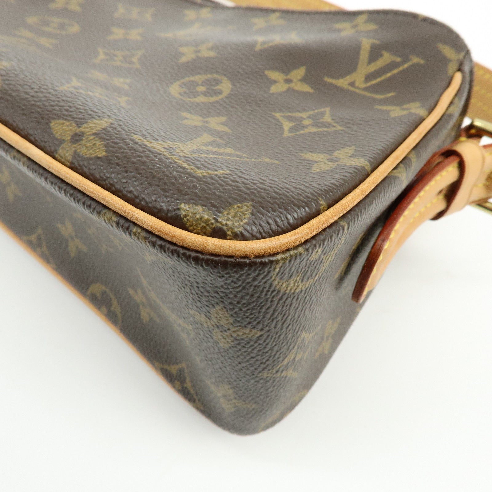 Louis Vuitton Monogram Vivacite Shoulder Bag Hand Bag M51164