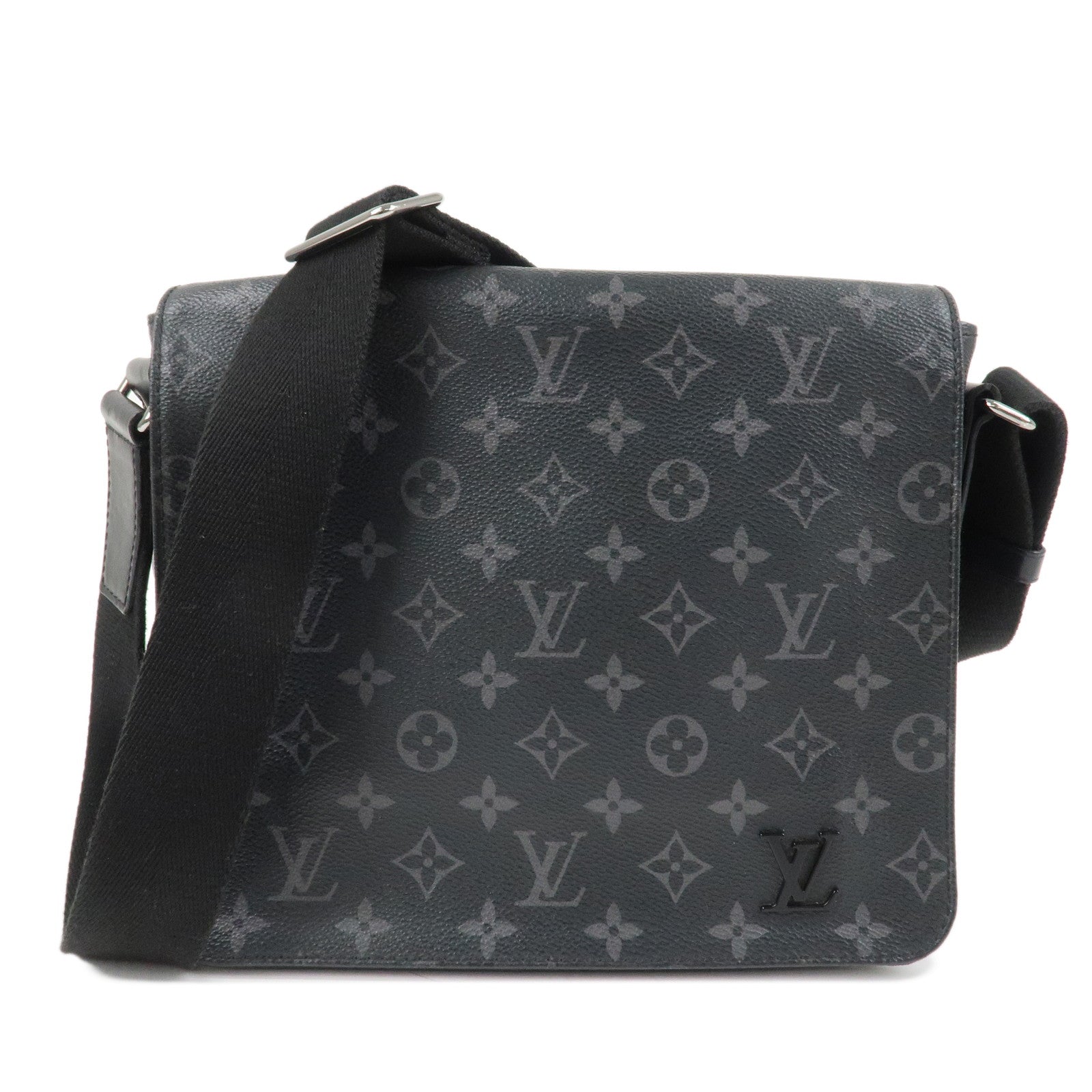 Louis Vuitton Monogram Eclipse District PM Crossbody Bag M44000