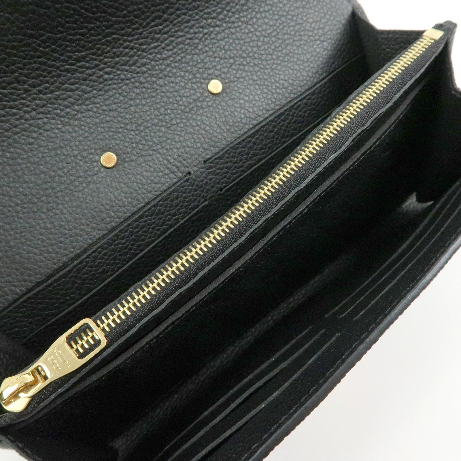 Louis Vuitton Monogram Empreinte Portefeuille Metis Noir M62458
