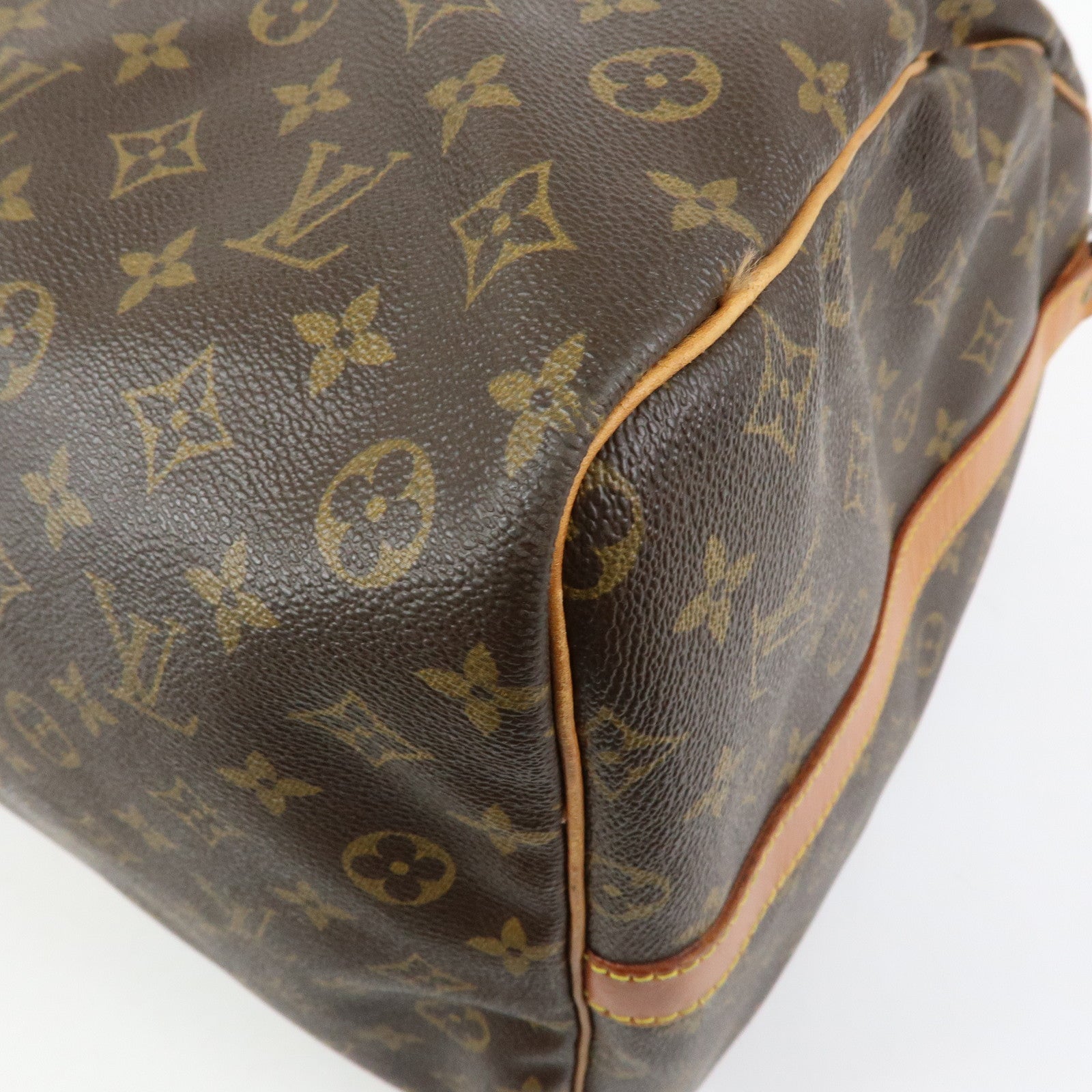 Louis Vuitton Monogram Keep All Bandouliere 60 Boston Bag M41412