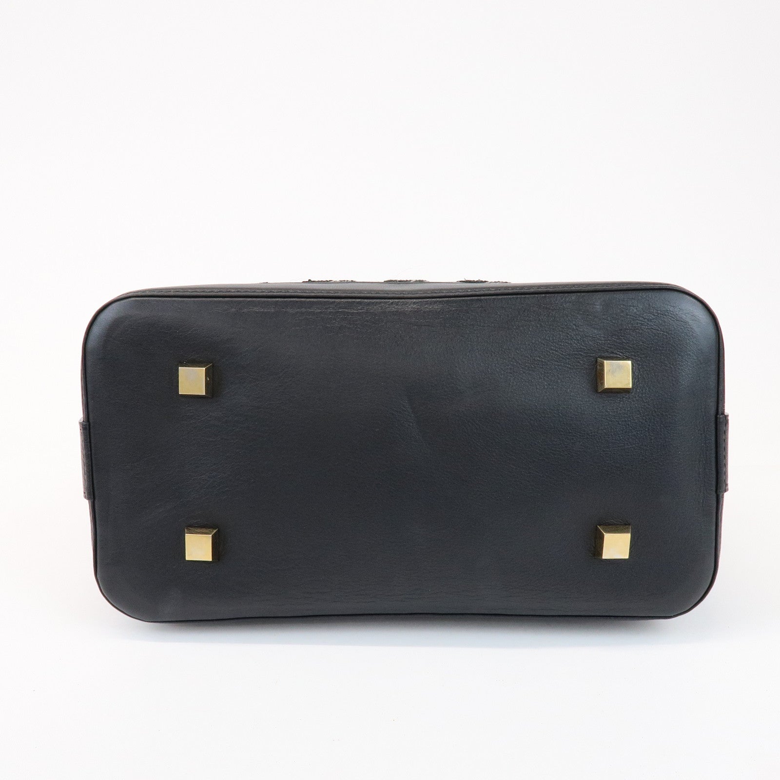 Louis Vuitton Monogram Eclipse Alma Hand Bag Noir M40246