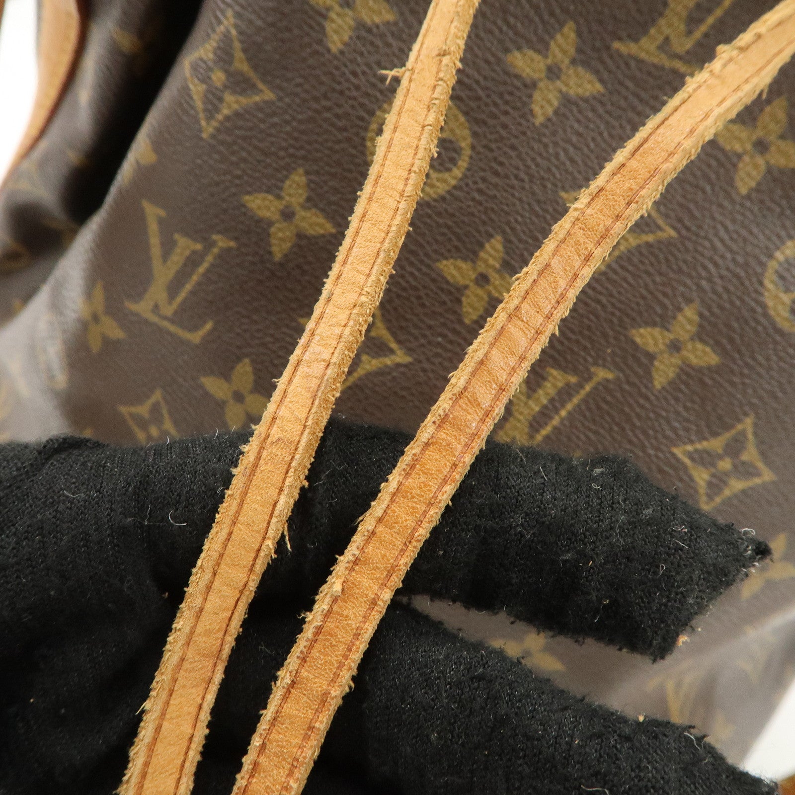 Louis Vuitton Monogram Petit Noe Shoulder Bag Brown M42226 Used