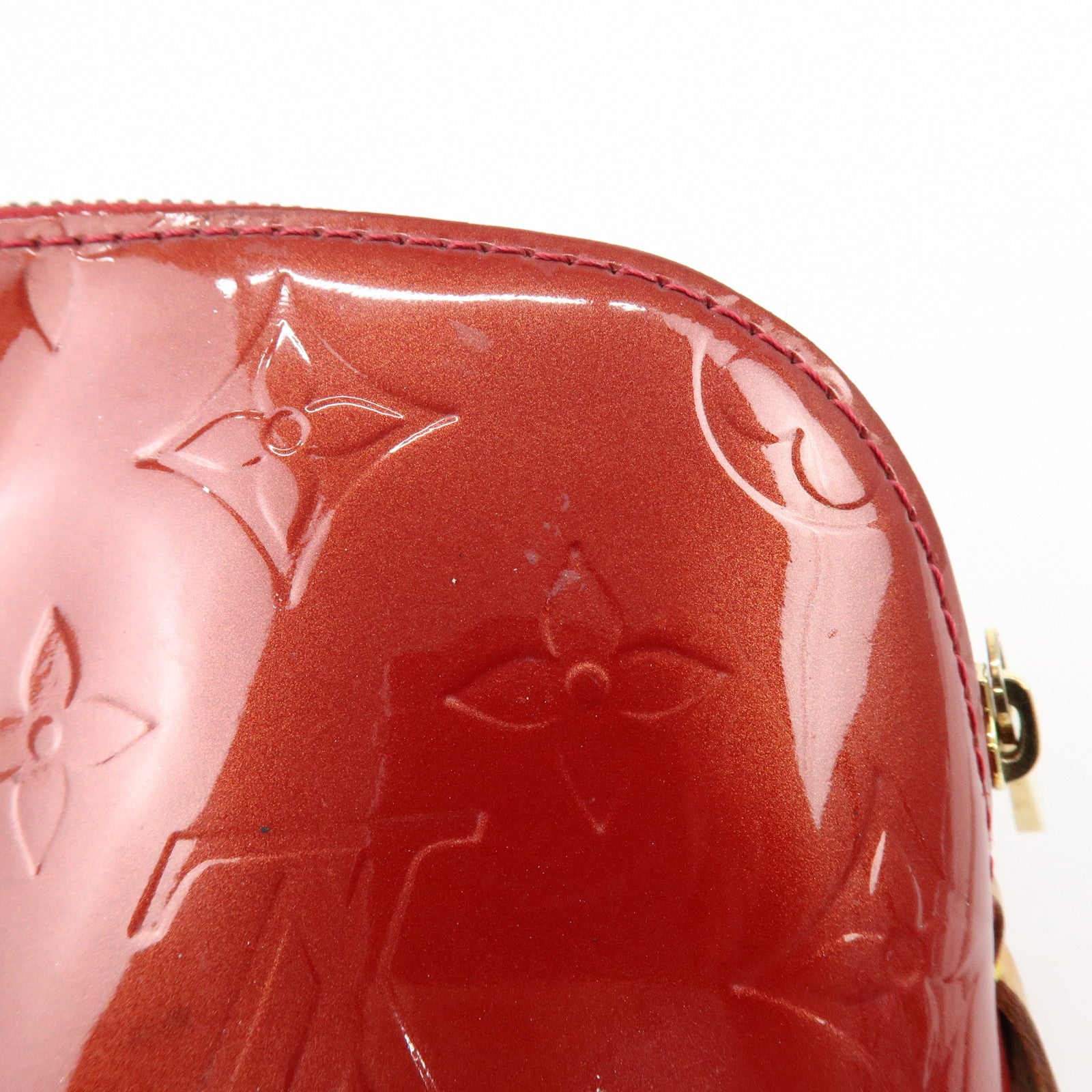 Louis Vuitton Monogram Vernis Pochette Cosmetic PM Pouch M91496