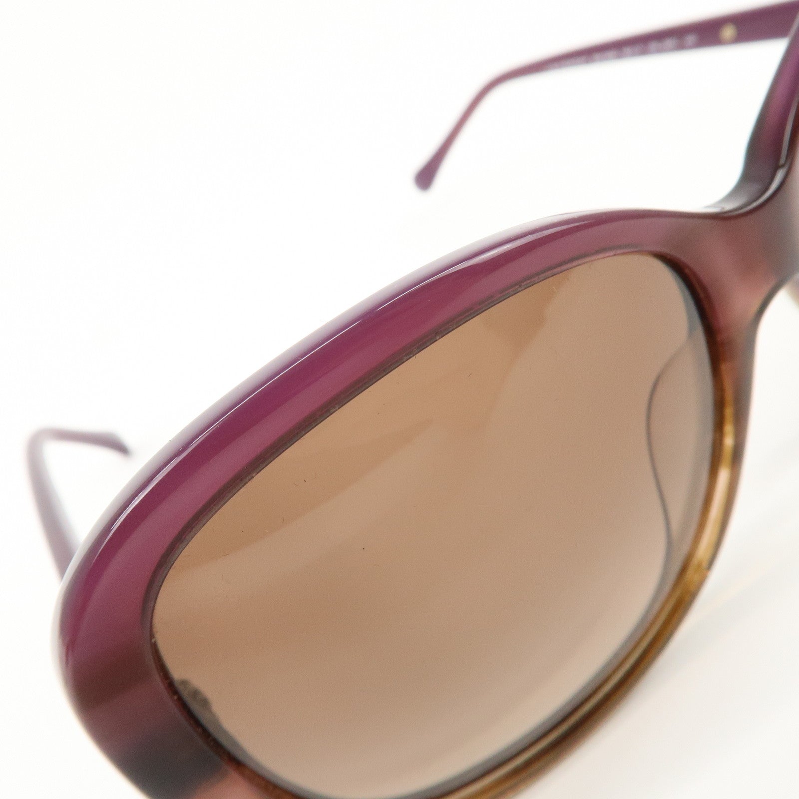 GIVENCHY Plastic Sunglasses Purple SGV842G 58□17 COL.0ACL 140