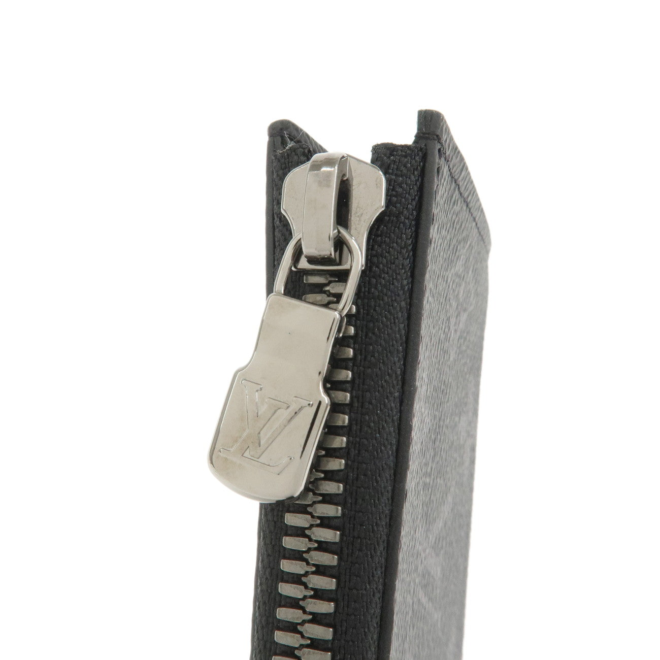 Louis Vuitton Monogram Eclipse Porto Monnaie Jour Gray M63536