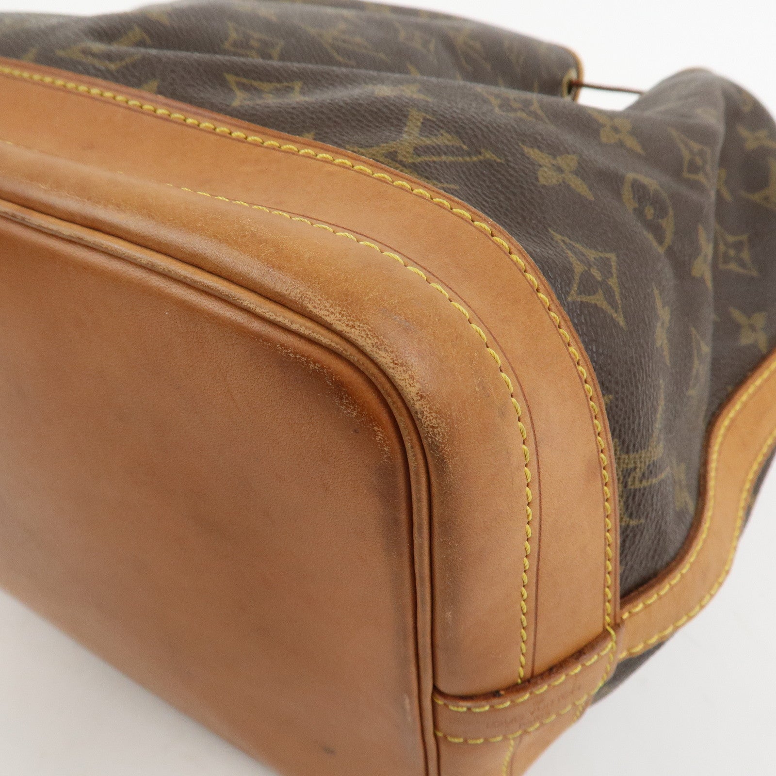 Louis Vuitton Monogram Noe Shoulder Bag Hand Bag Brown M42224