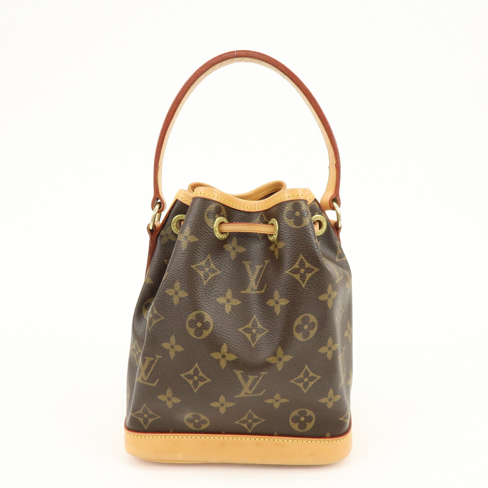 Louis Vuitton Monogram Mini Noe Drawstring Hand Bag Brown M42227
