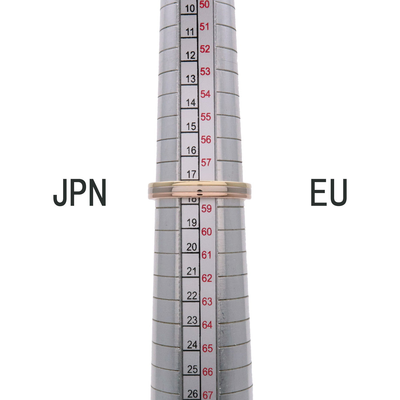 Cartier Vendome Three Color Ring K18 750YG/PG/WG #58 US8.5 EU58