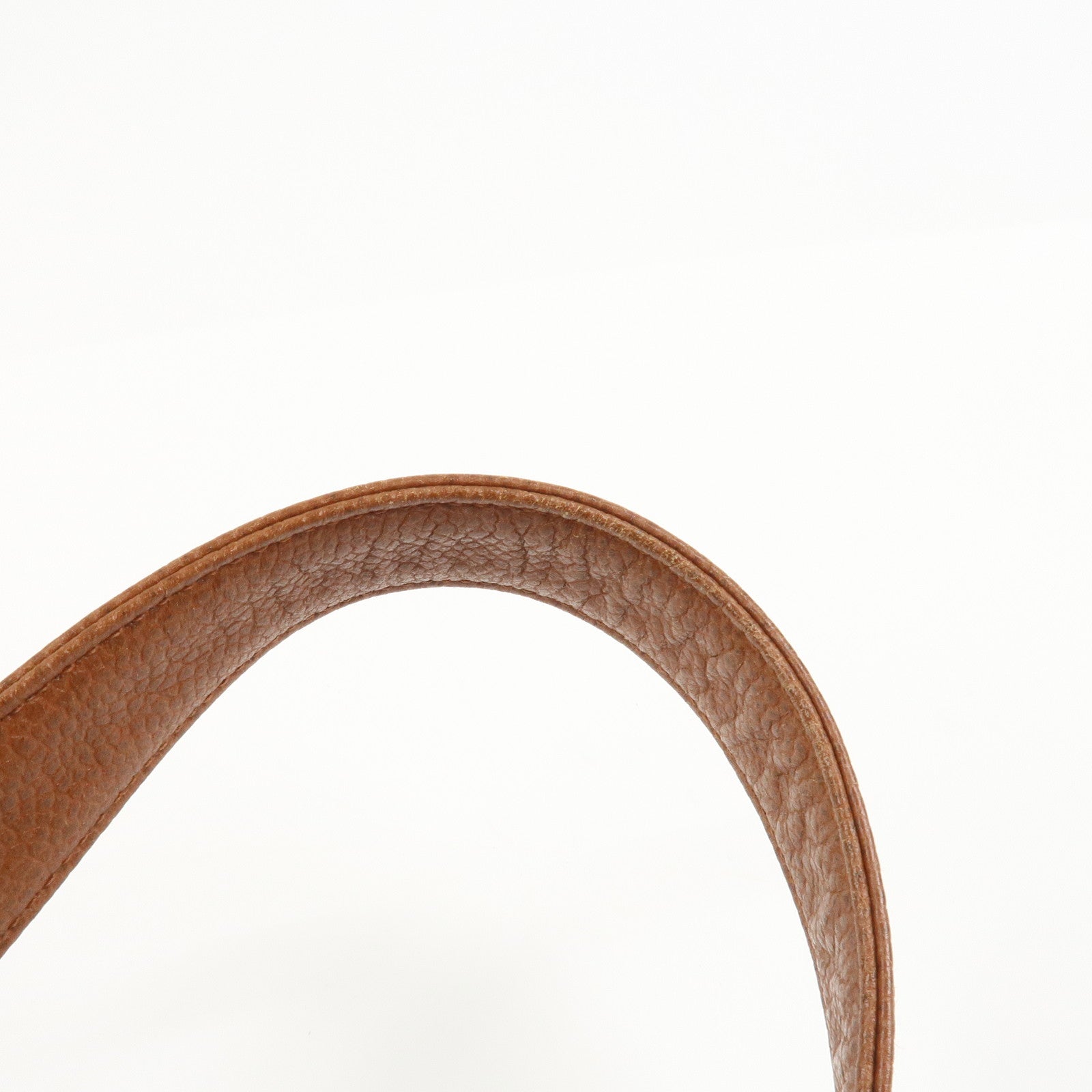 CHANEL COCO Mark Caviarskin Turn Lock Chain Shoulder Bag Brown