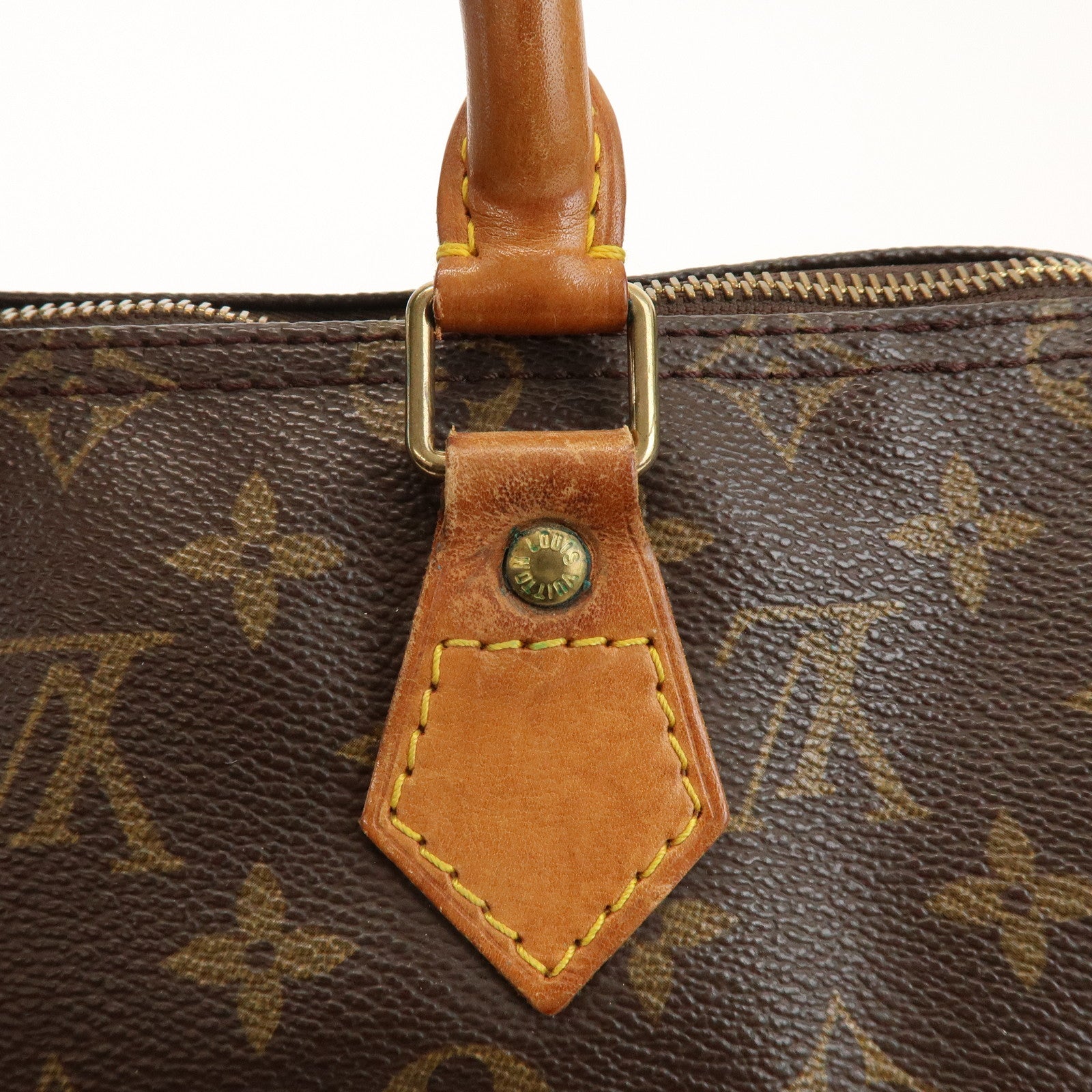 Louis Vuitton Monogram Speedy 25 Boston Bag Hand Bag Brown M41528
