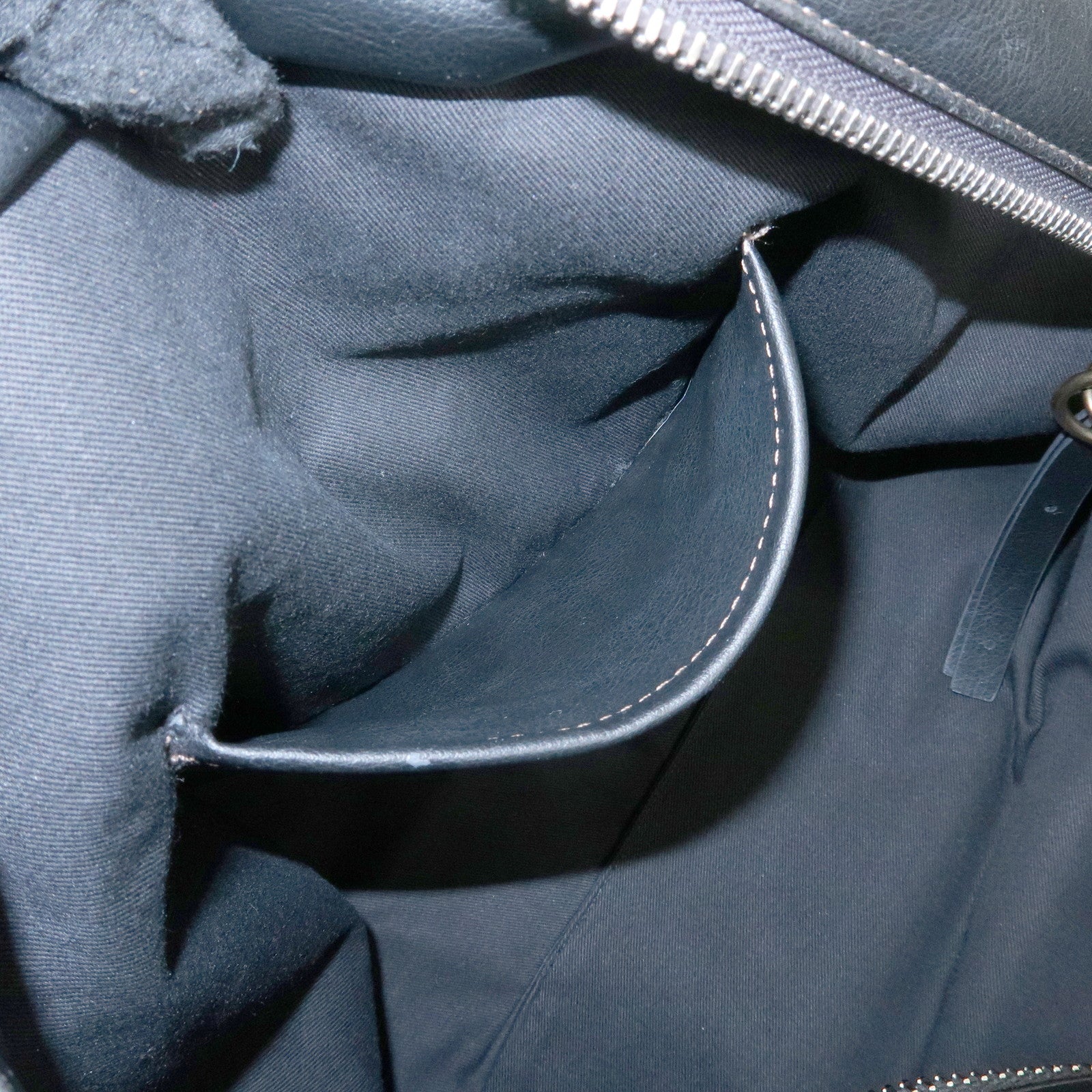 Chloe Eclipse Leather Tote Bag Shoulder Bag Hand Bag Black