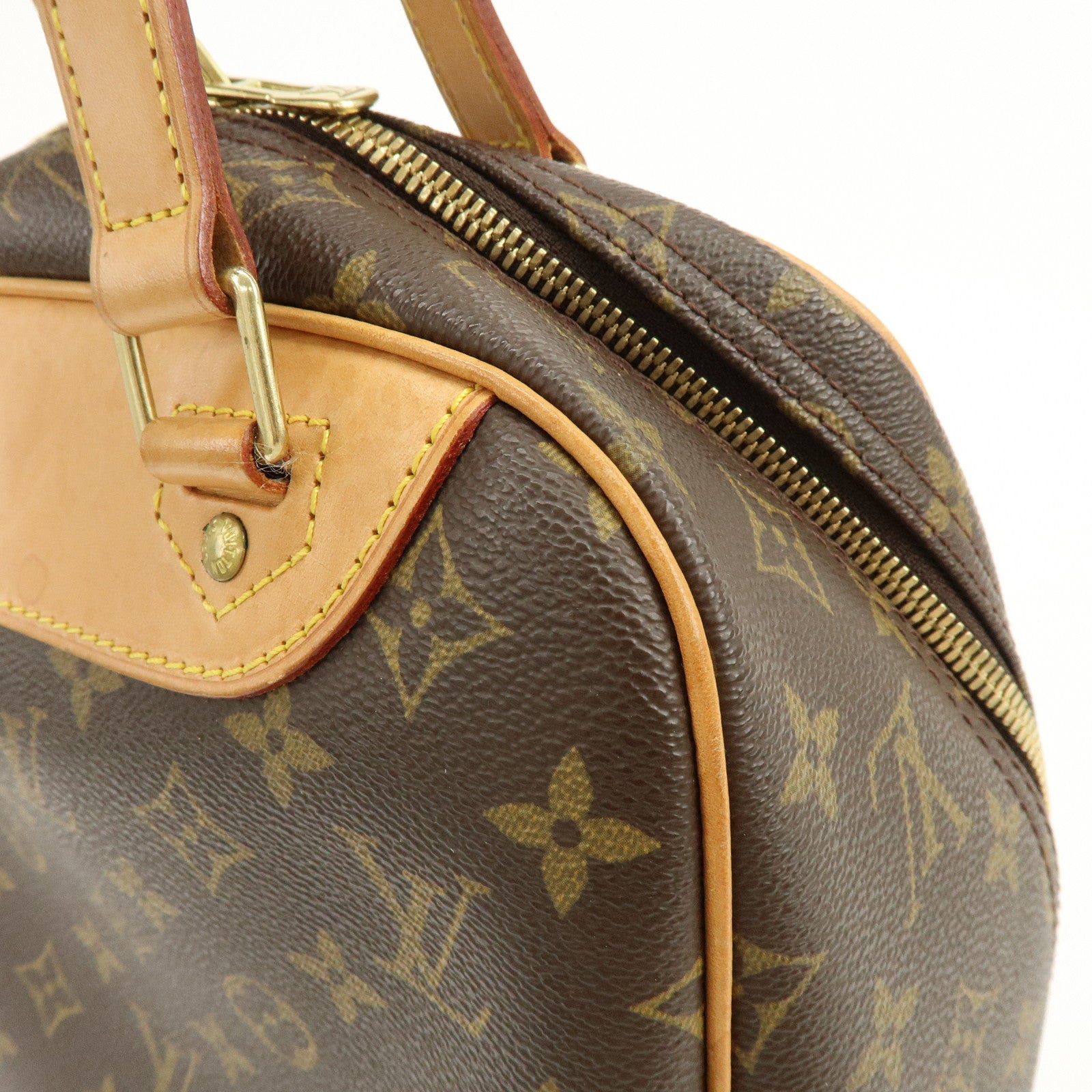 Louis Vuitton Monogram Excursion Shoes Case Hand Bag M41450