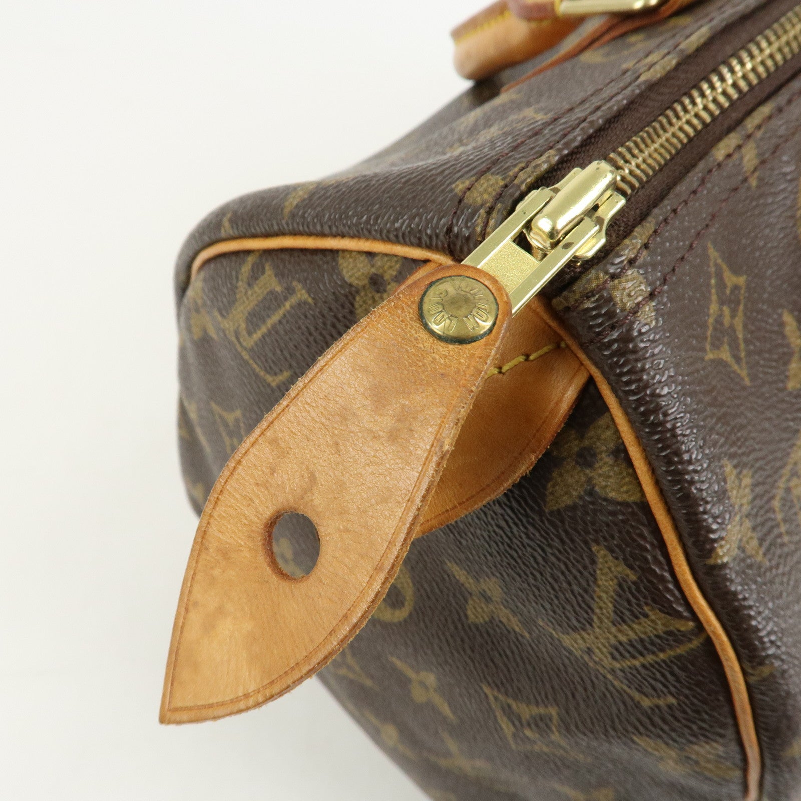 Louis Vuitton Monogram Speedy 30 Boston Bag Hand Bag Brown M41526