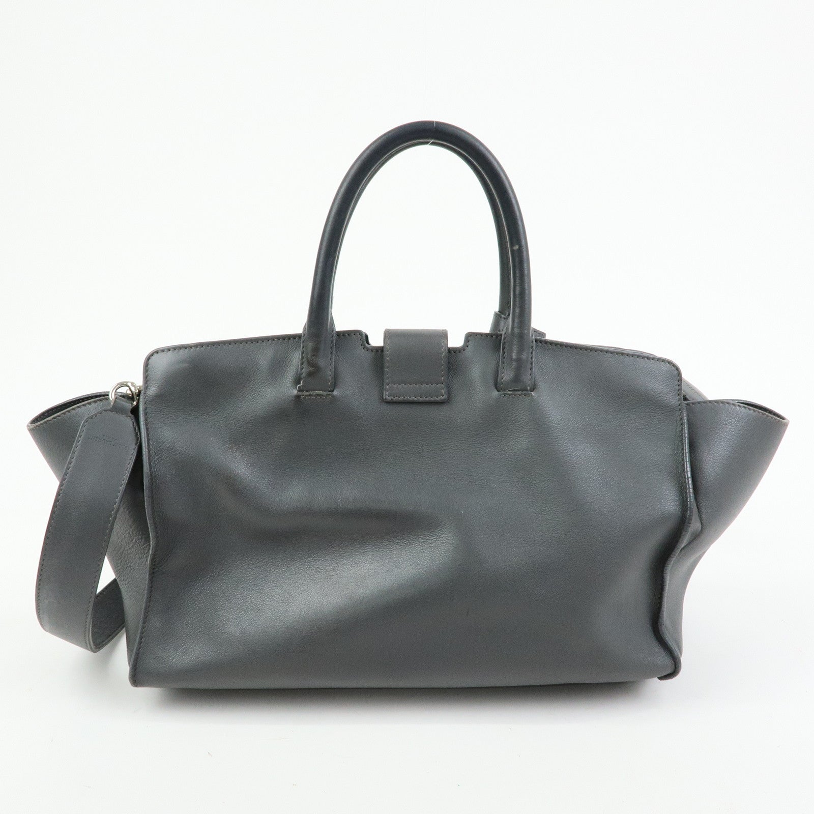 SAINT LAURENT PARIS Casandra Leather 2Way Hand Shoulder Bag 436832