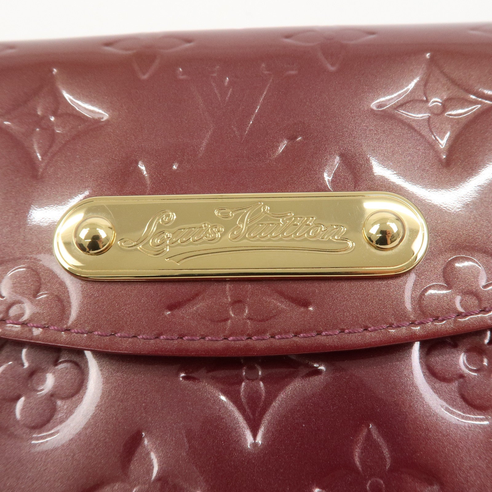 Louis Vuitton Monogram Vernis Sunset Boulevard Hand Bag M93571