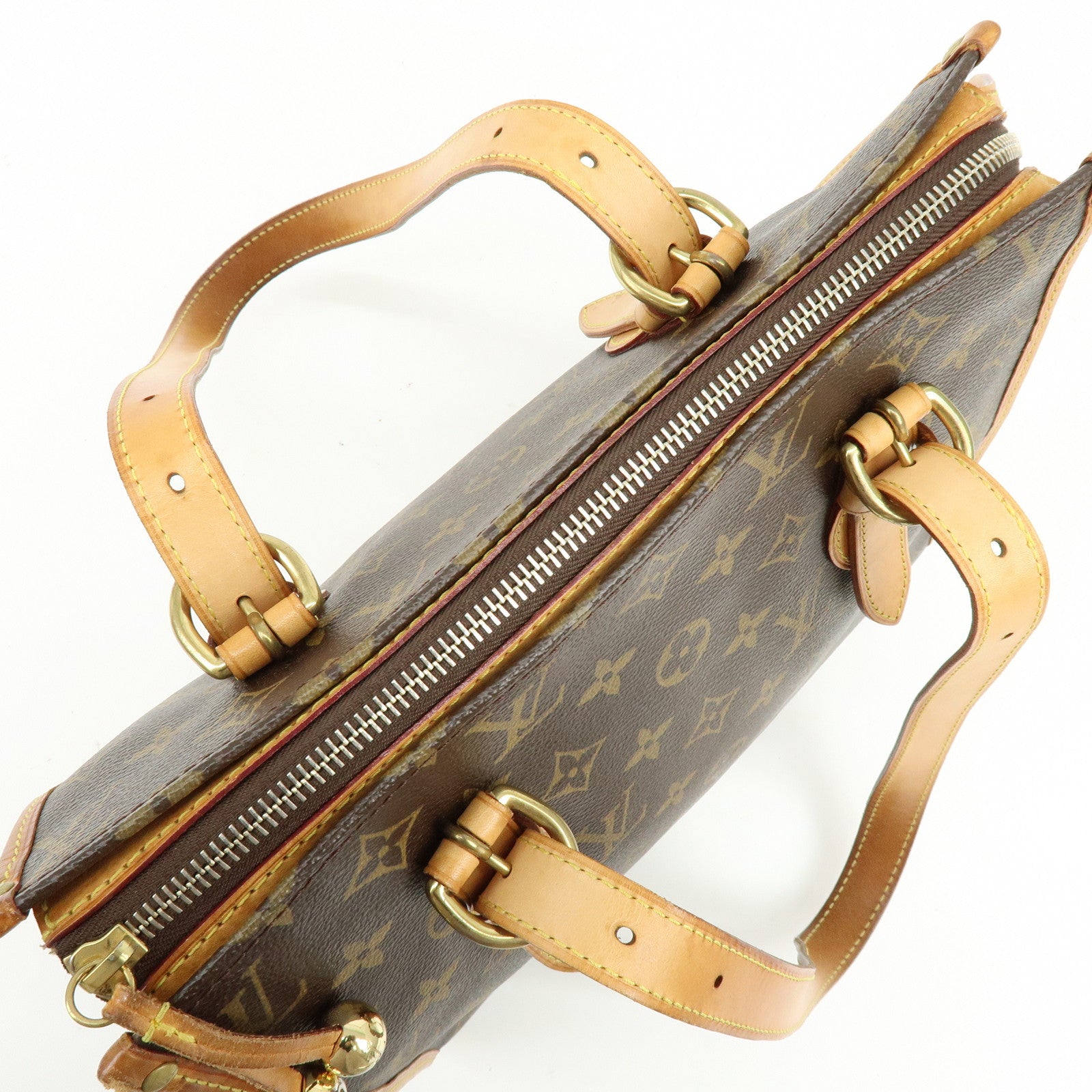 Louis Vuitton Monogram Popincourt Haut Shoulder Bag Brown M40007