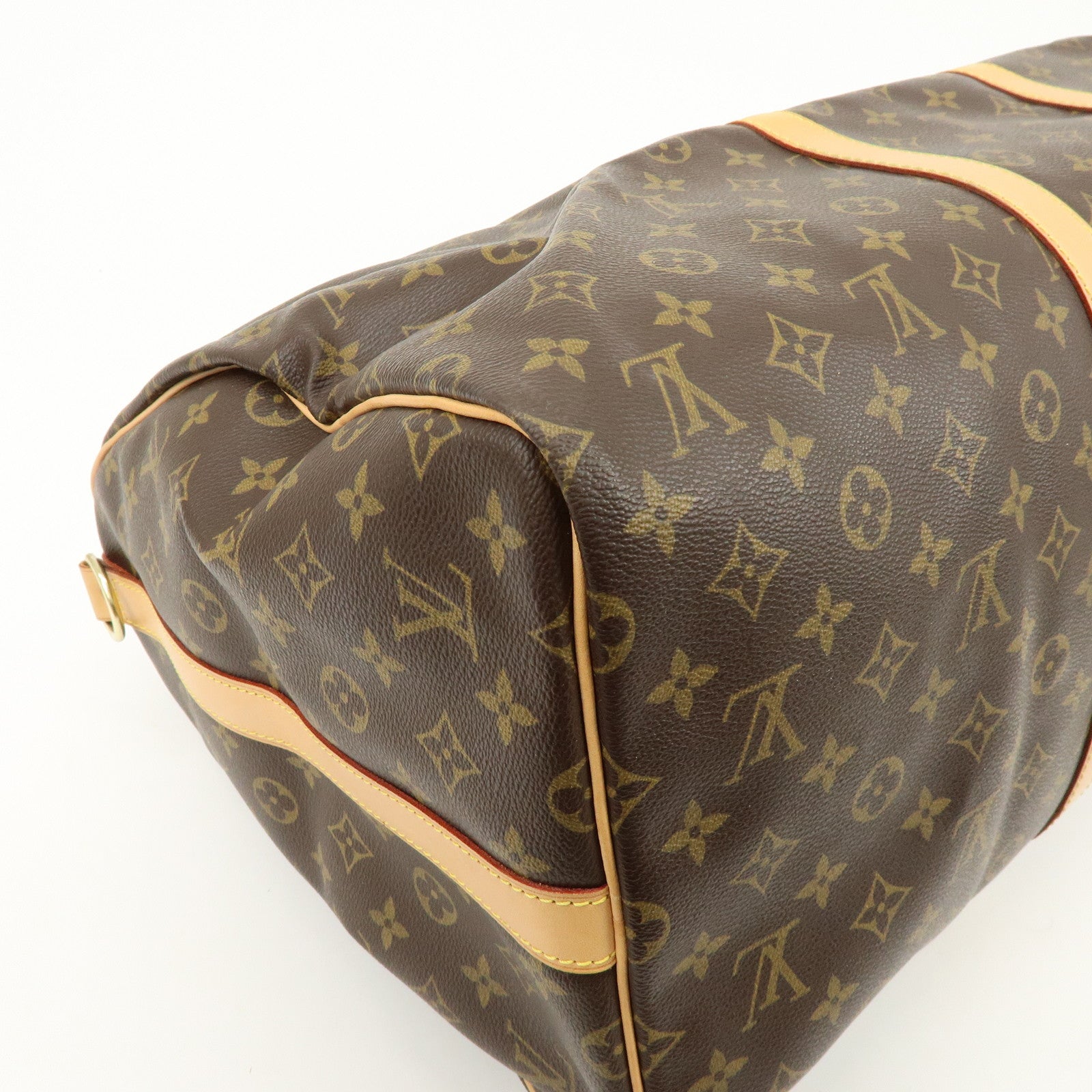 Louis Vuitton Monogram Keep All Bandouliere 55 Boston Bag M41414