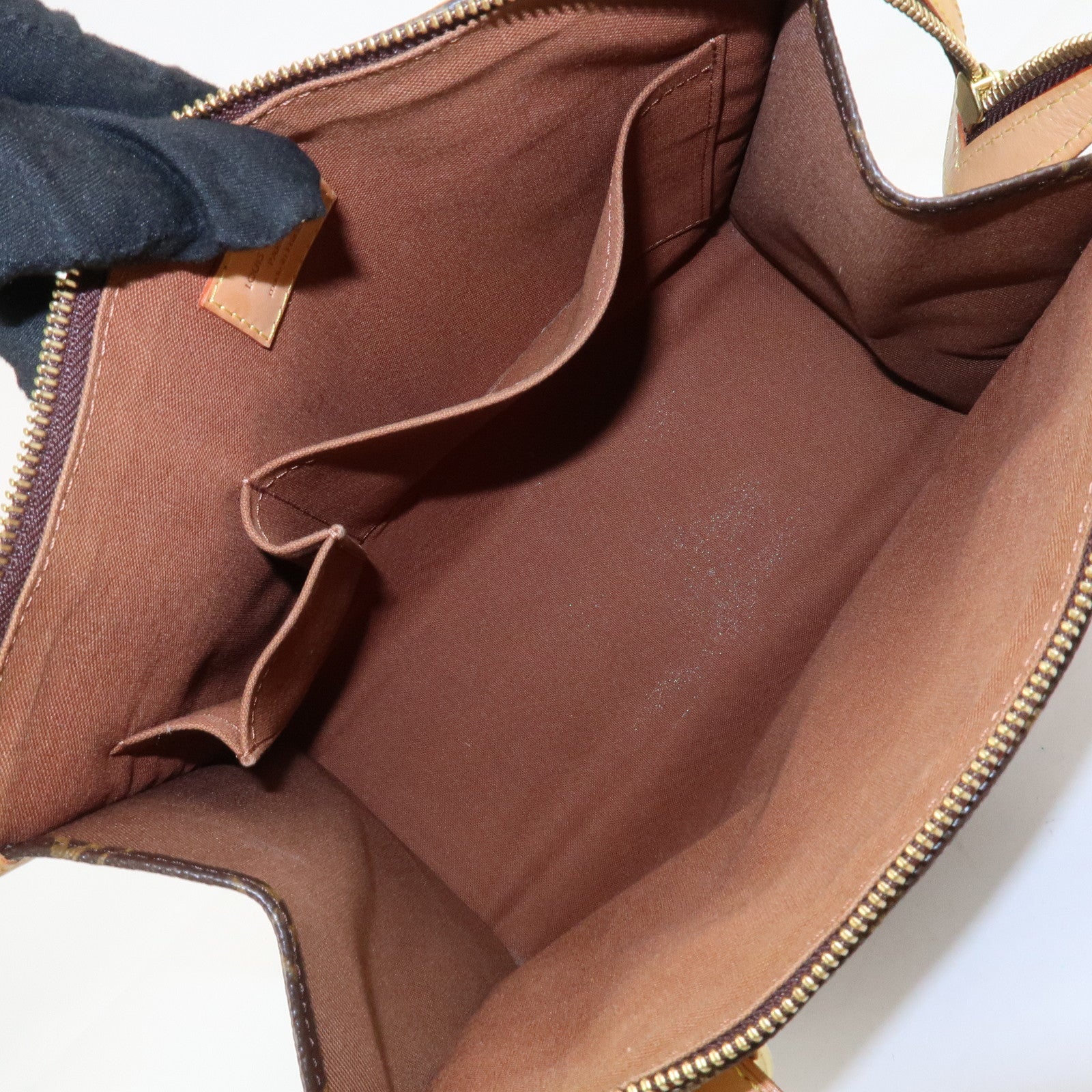 Louis Vuitton Monogram Popincourt Haut Shoulder Bag Brown M40007
