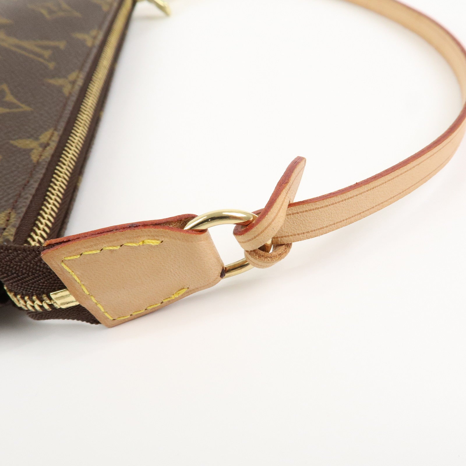 Louis Vuitton Monogram Pochette Accessoires Pouch Hand Bag M51980