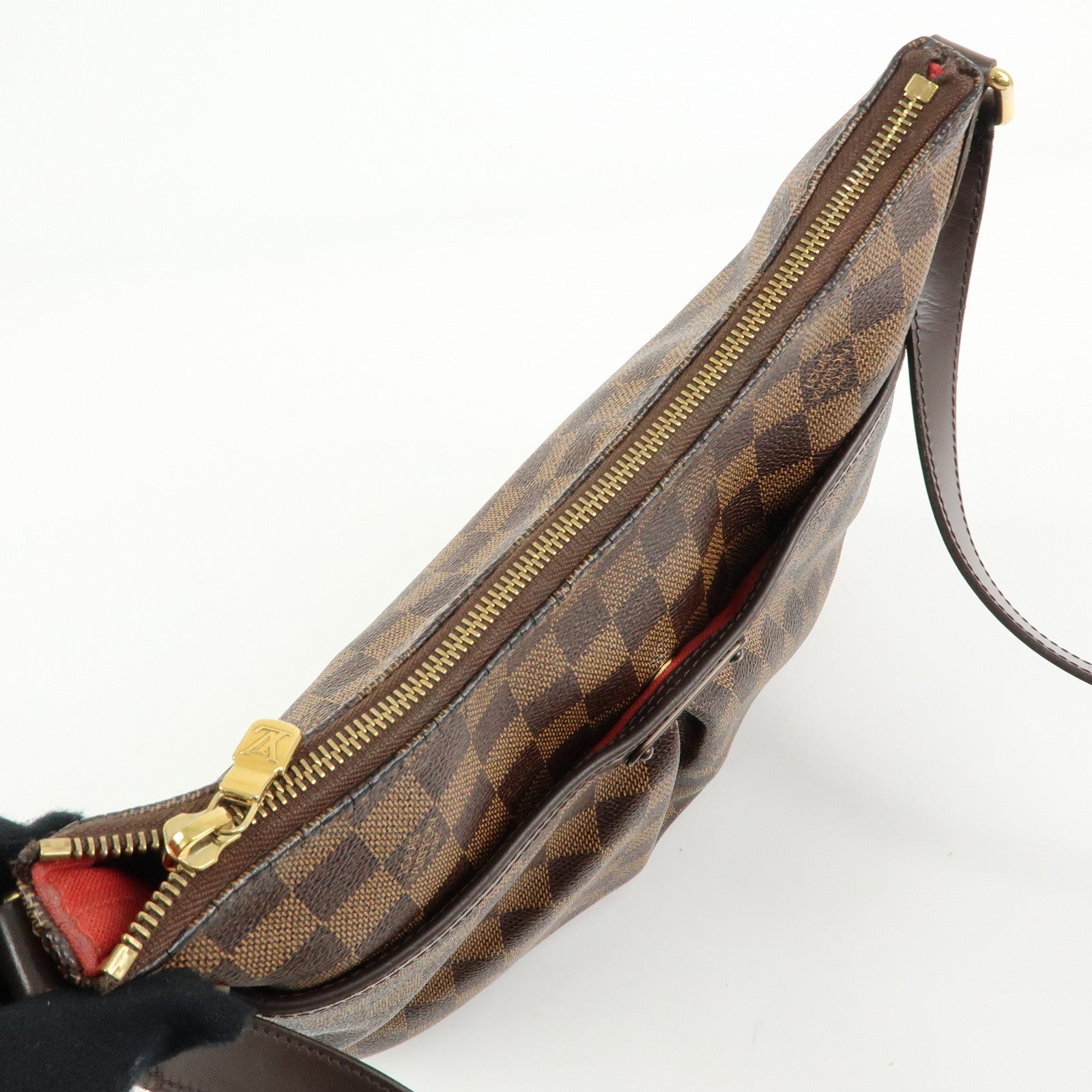 Louis Vuitton Damier Bloomsbury PM Shoulder Bag Brown N42251