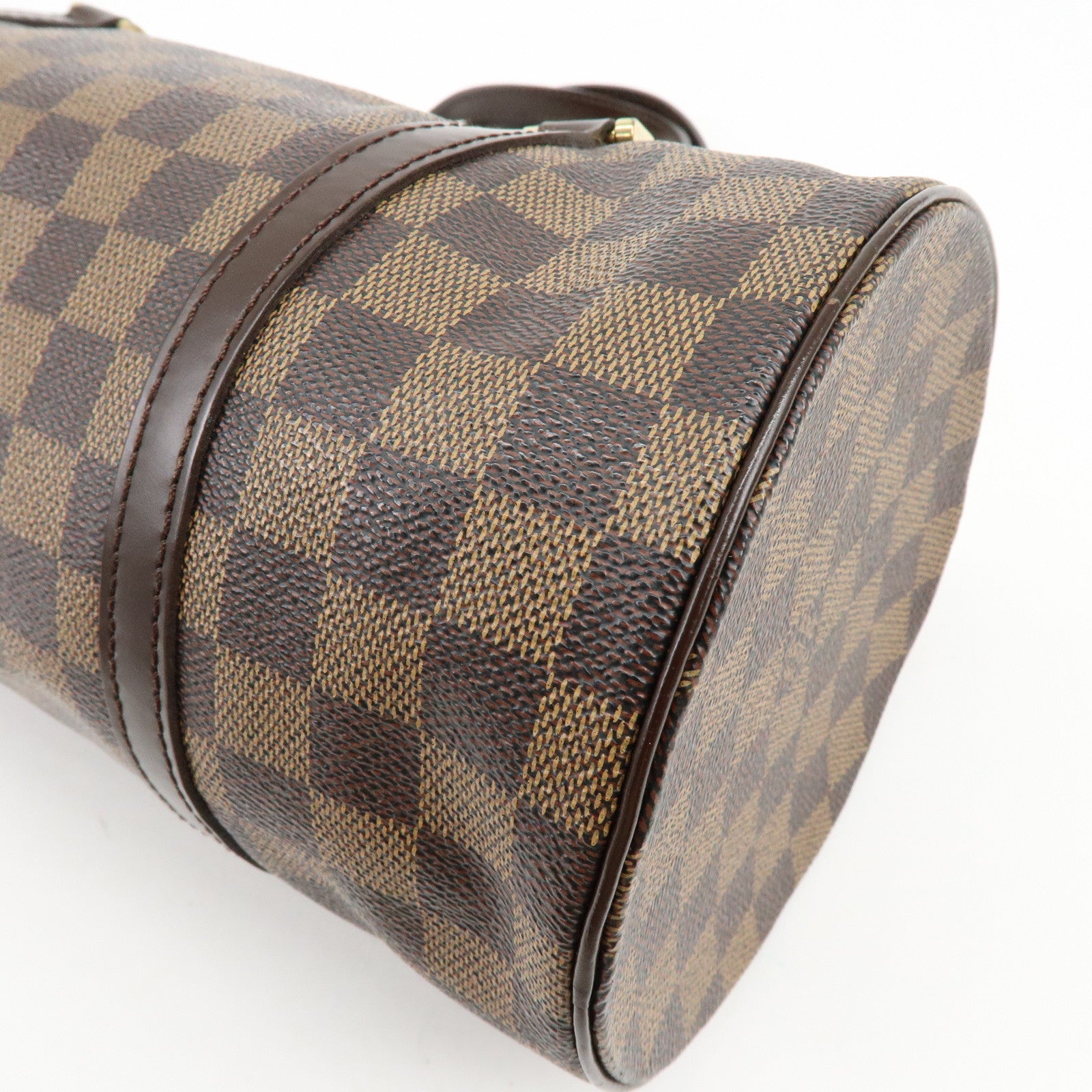 Louis Vuitton Damier Ebene Papillon 30 Hand Bag Brown N51303