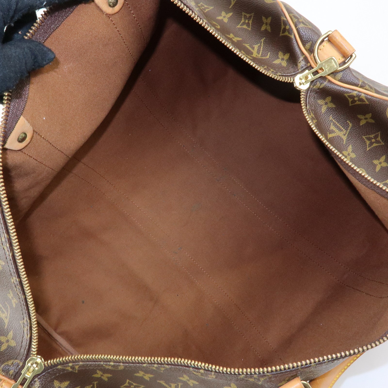 Louis Vuitton Monogram Keep All Bandouliere 55 Boston Bag M41414